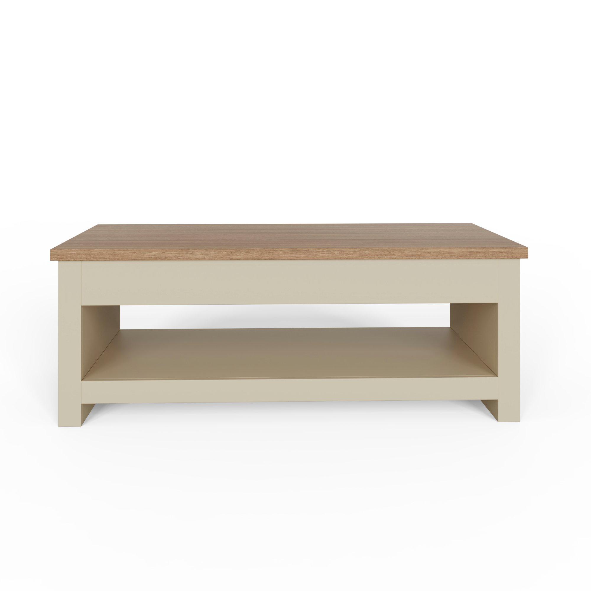 Cream - GFW - Lancaster Lift Up Coffee Table - 5