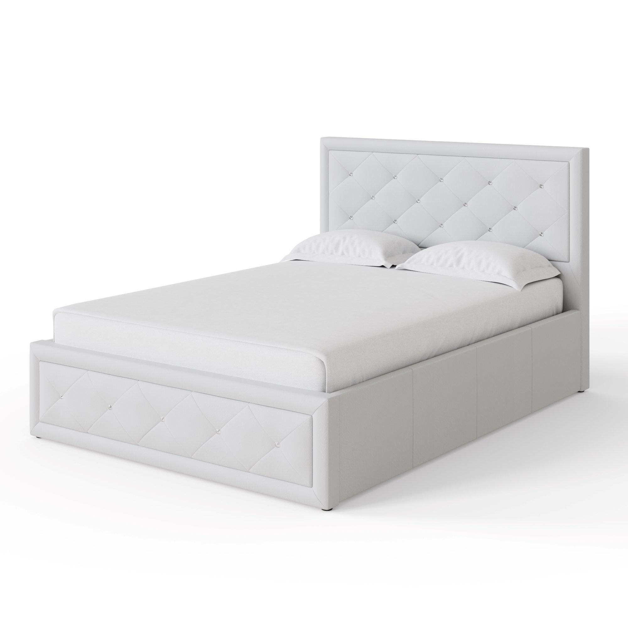 White - GFW - GFW Hollywood Ottoman Storage Bed 150cm - 4