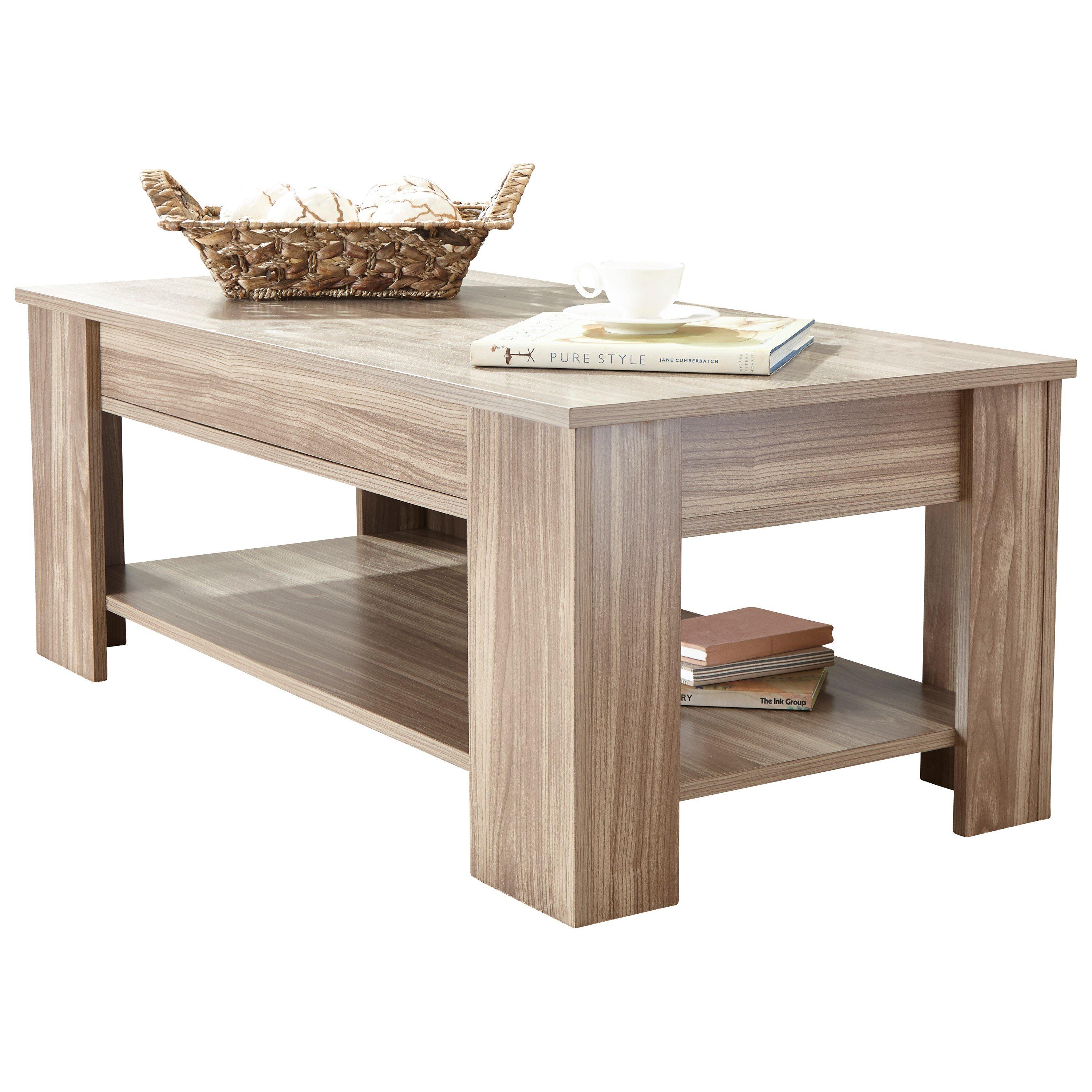 Walnut - GFW - GFW Lift Up Coffee Table - 2