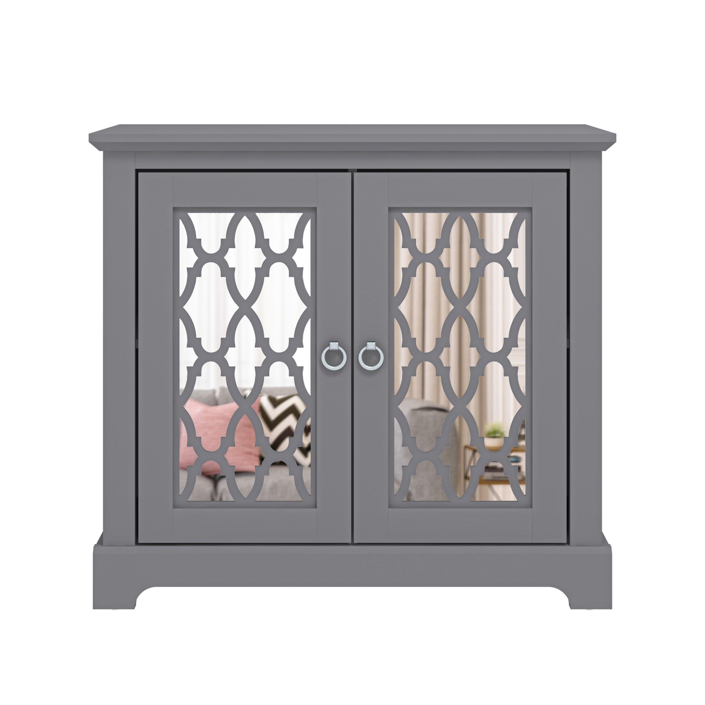 Grey - GFW - GFW Honiton 2 Door Sideboard - 2