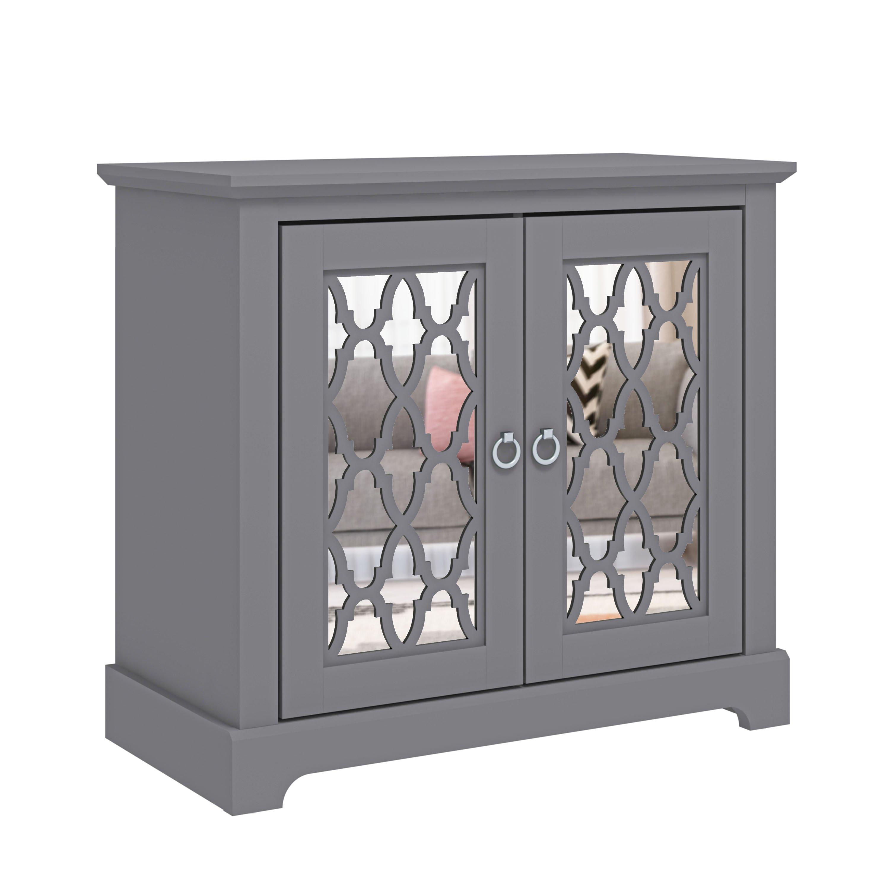 Grey - GFW - GFW Honiton 2 Door Sideboard - 3