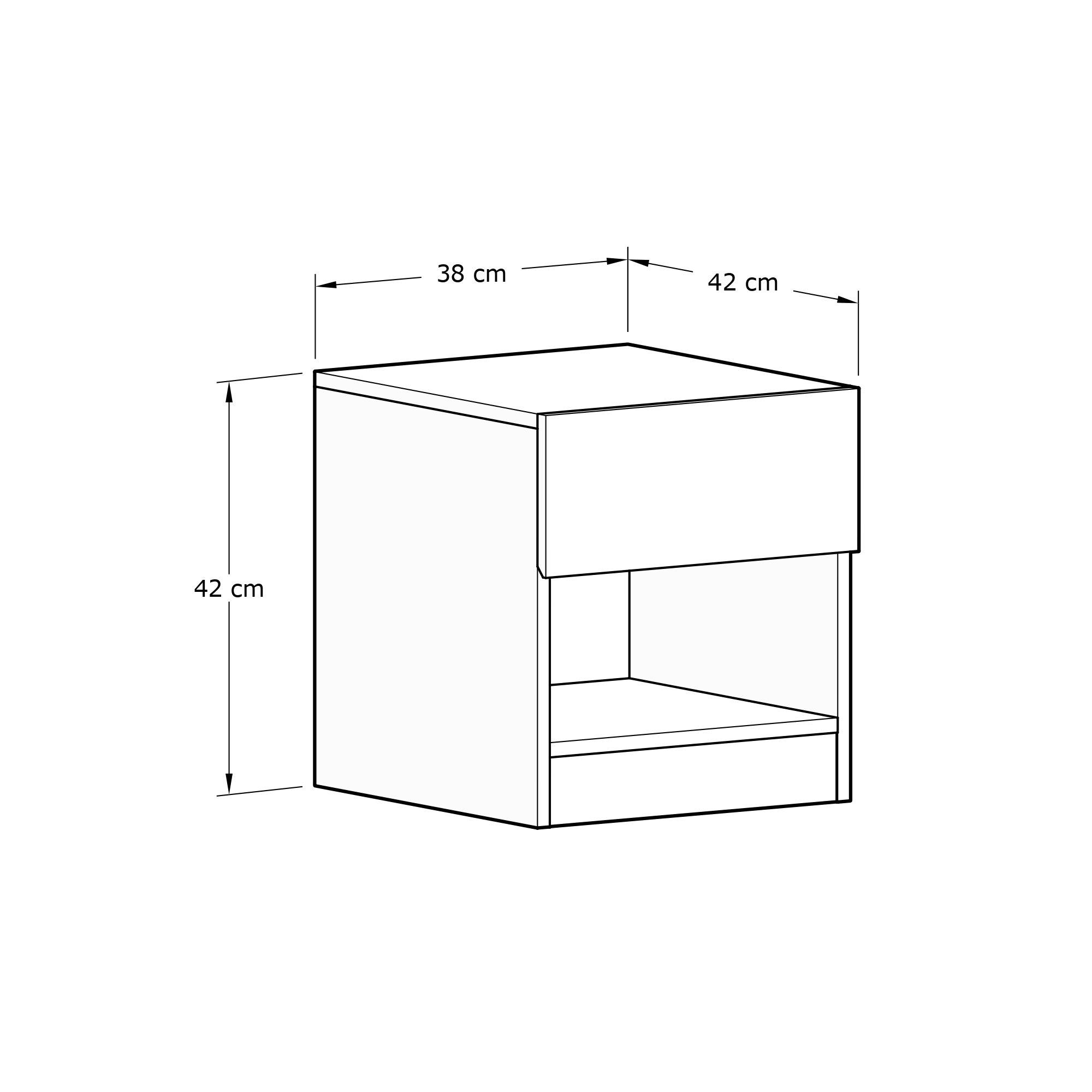 Royal Walnut - GFW - GFW Catania Lamp Table - 7