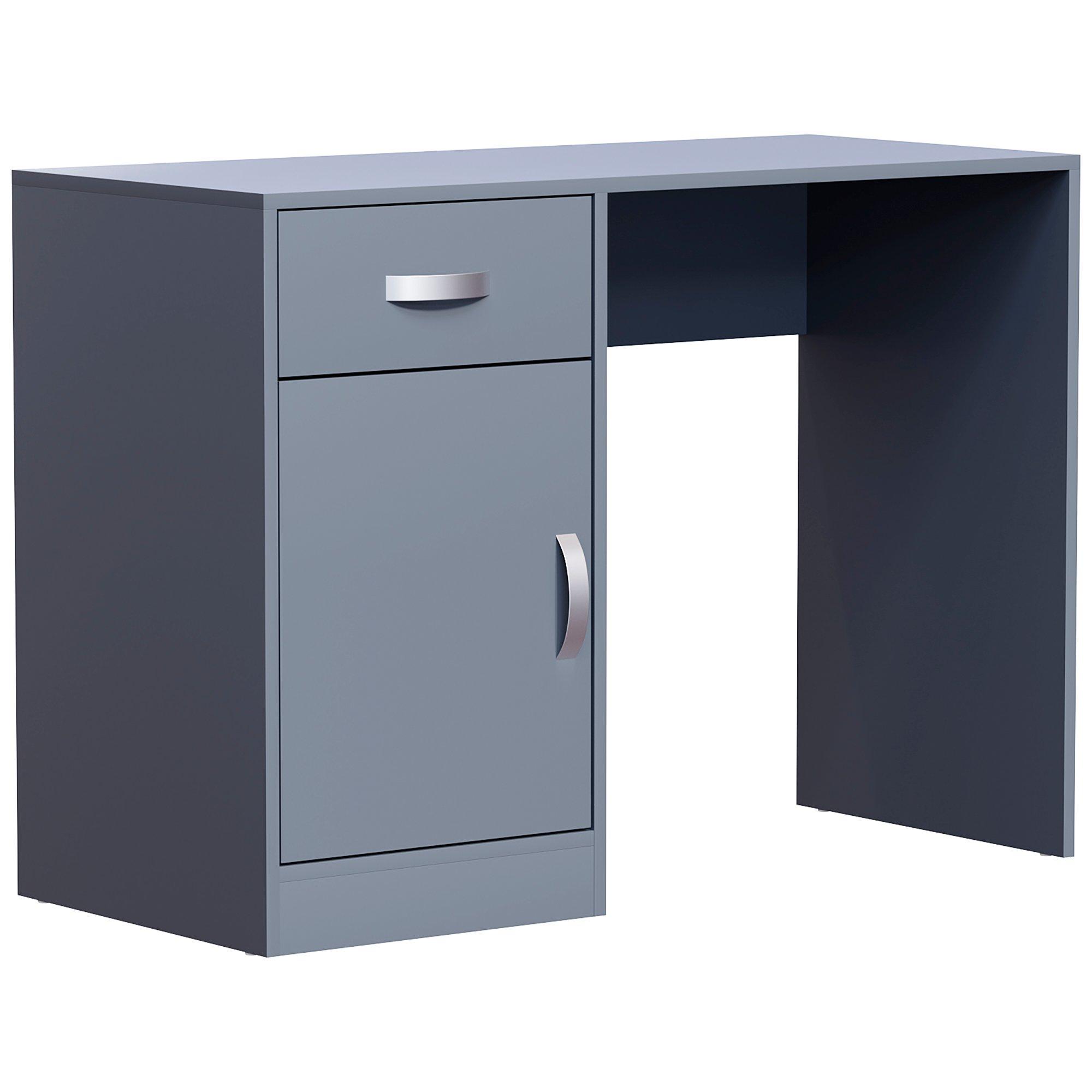 Grey - Lassic - Vida Designs Hudson Computer Desk - 7