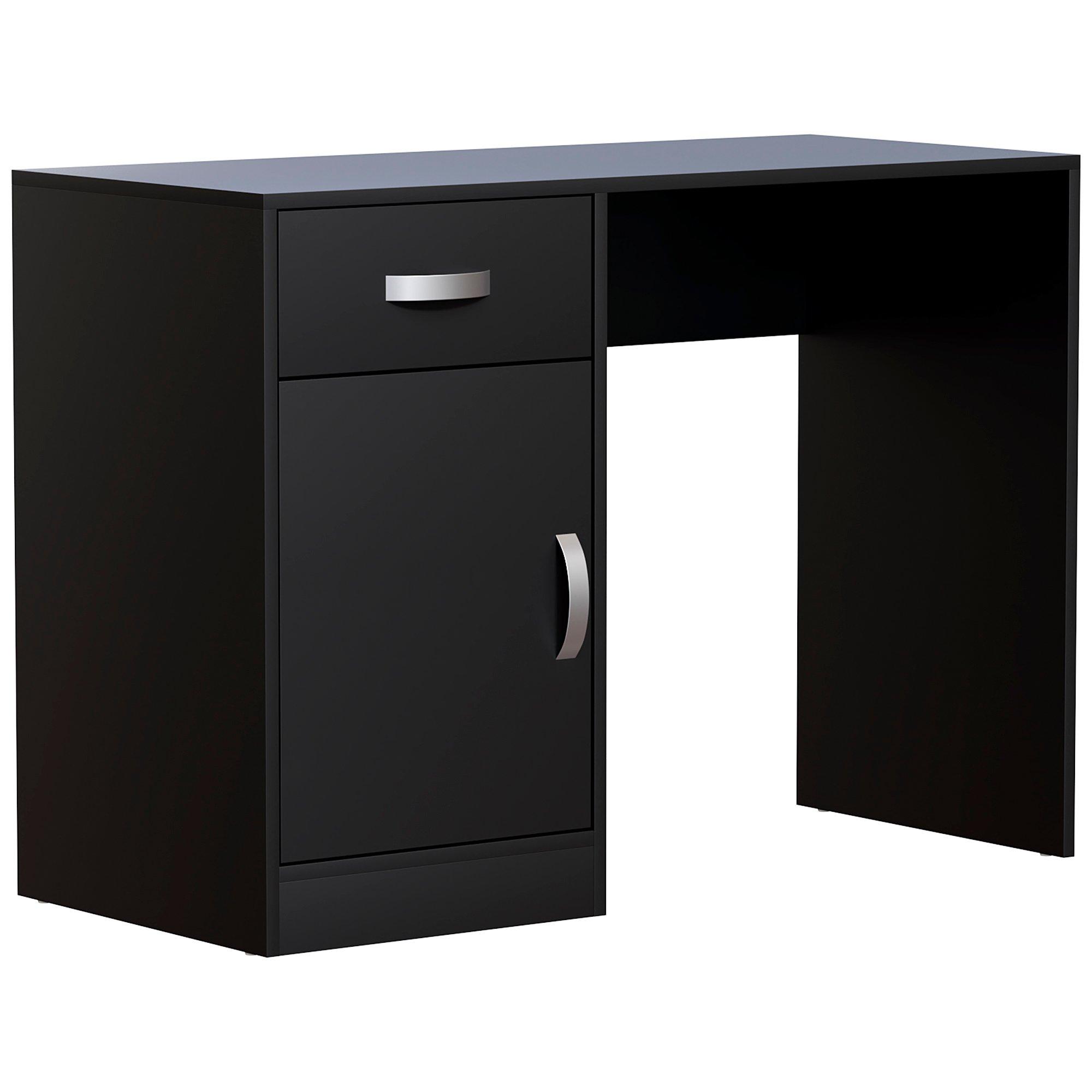 Black - Lassic - Vida Designs Hudson Computer Desk - 7