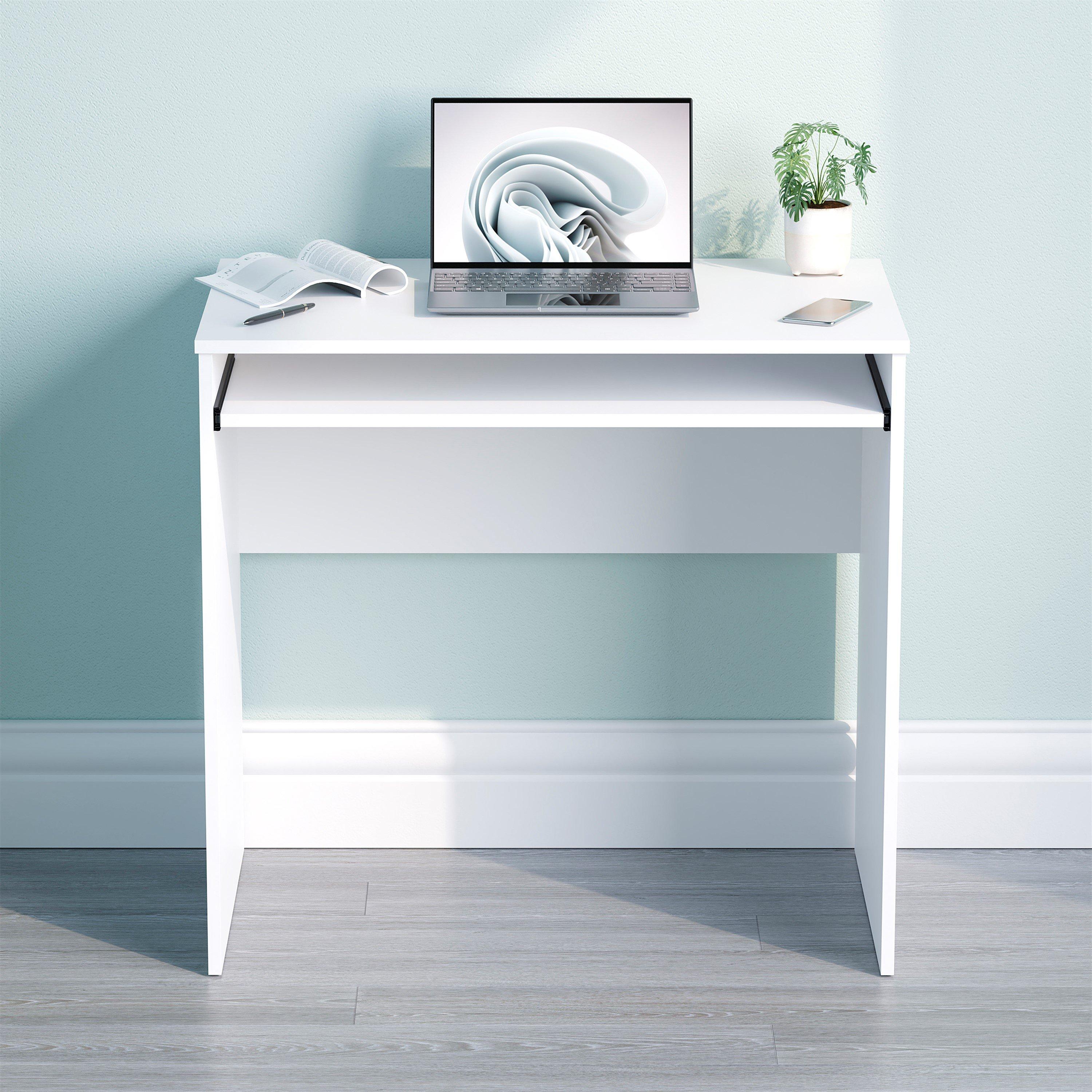 White - Lassic - Vida Designs Huby Computer Desk - 3
