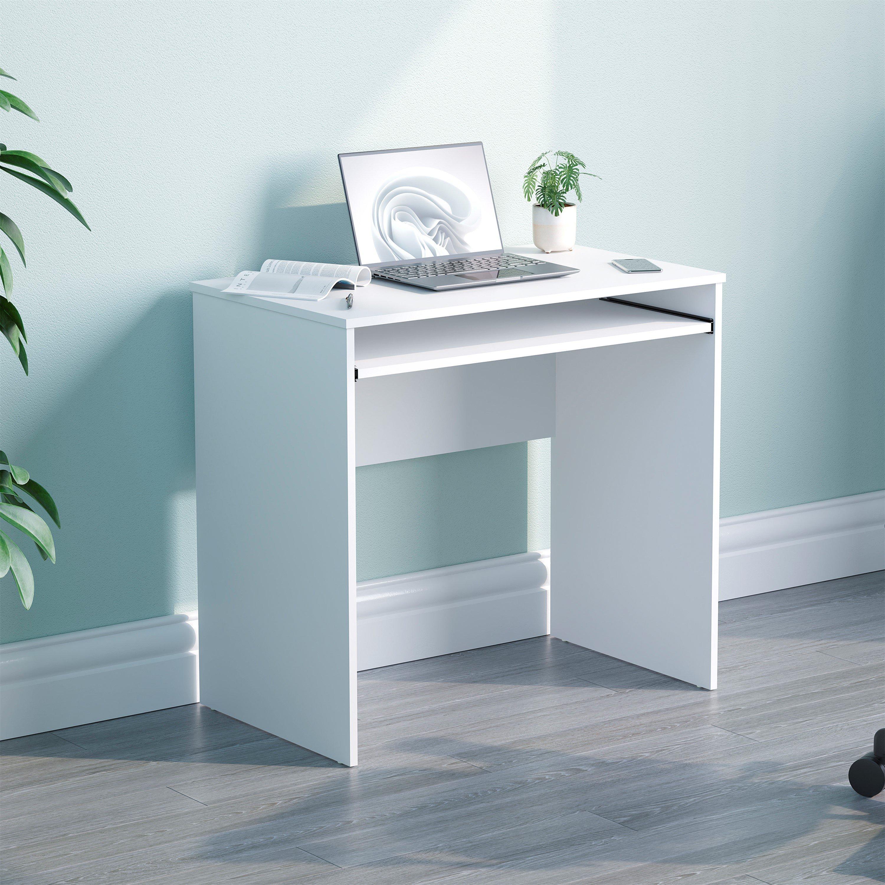 White - Lassic - Vida Designs Huby Computer Desk - 4