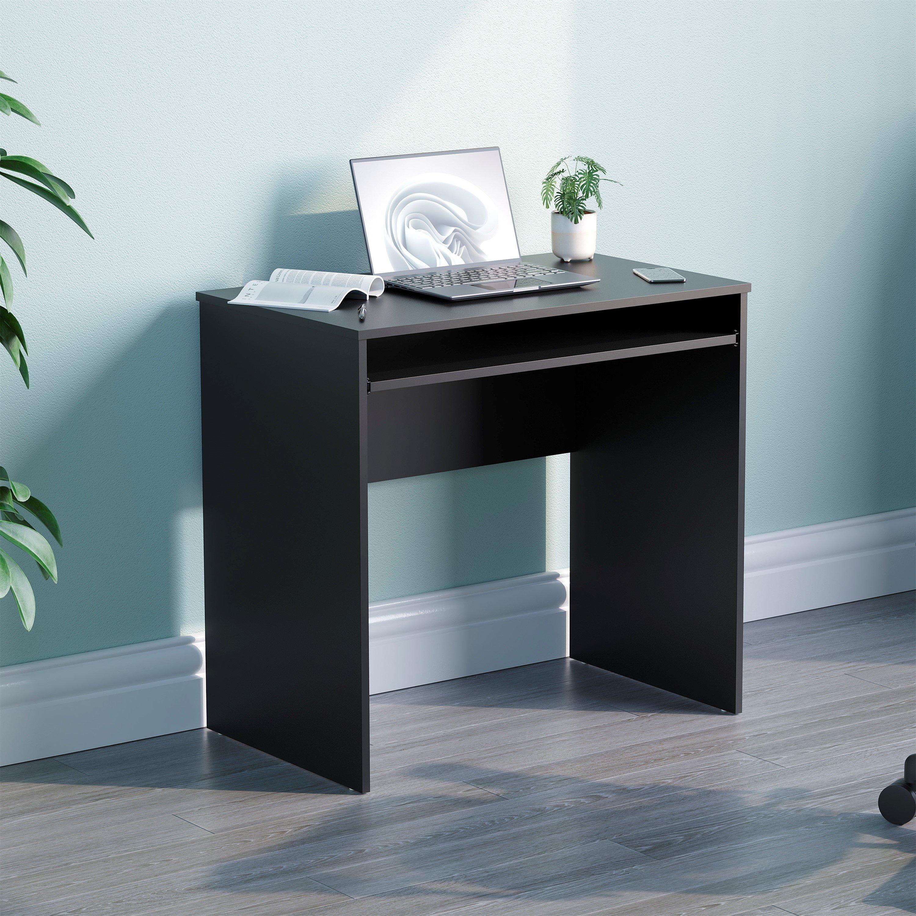 Black - Lassic - Vida Designs Huby Computer Desk - 4