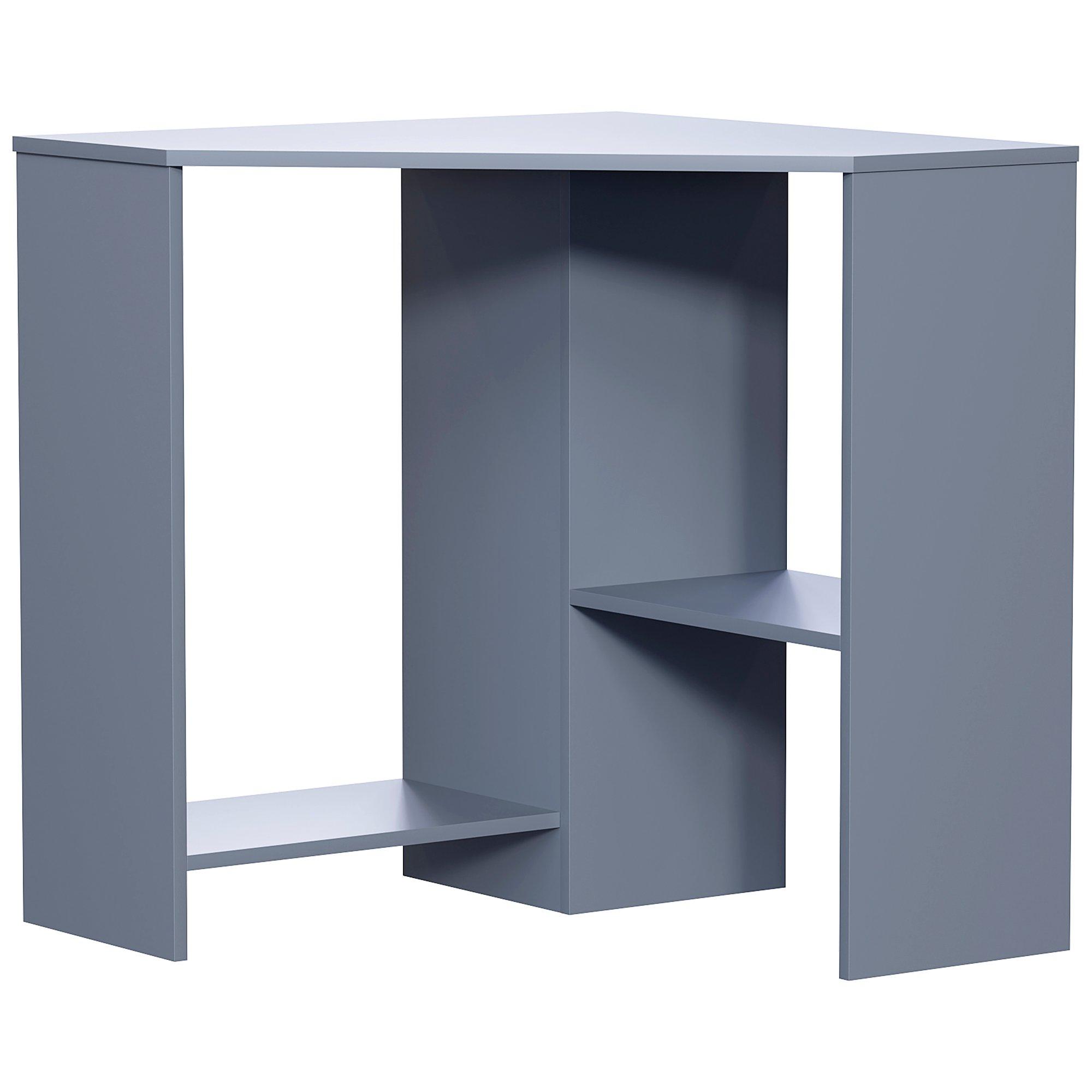 Grey - Lassic - Vida Designs Hetton Corner Computer Desk - 4