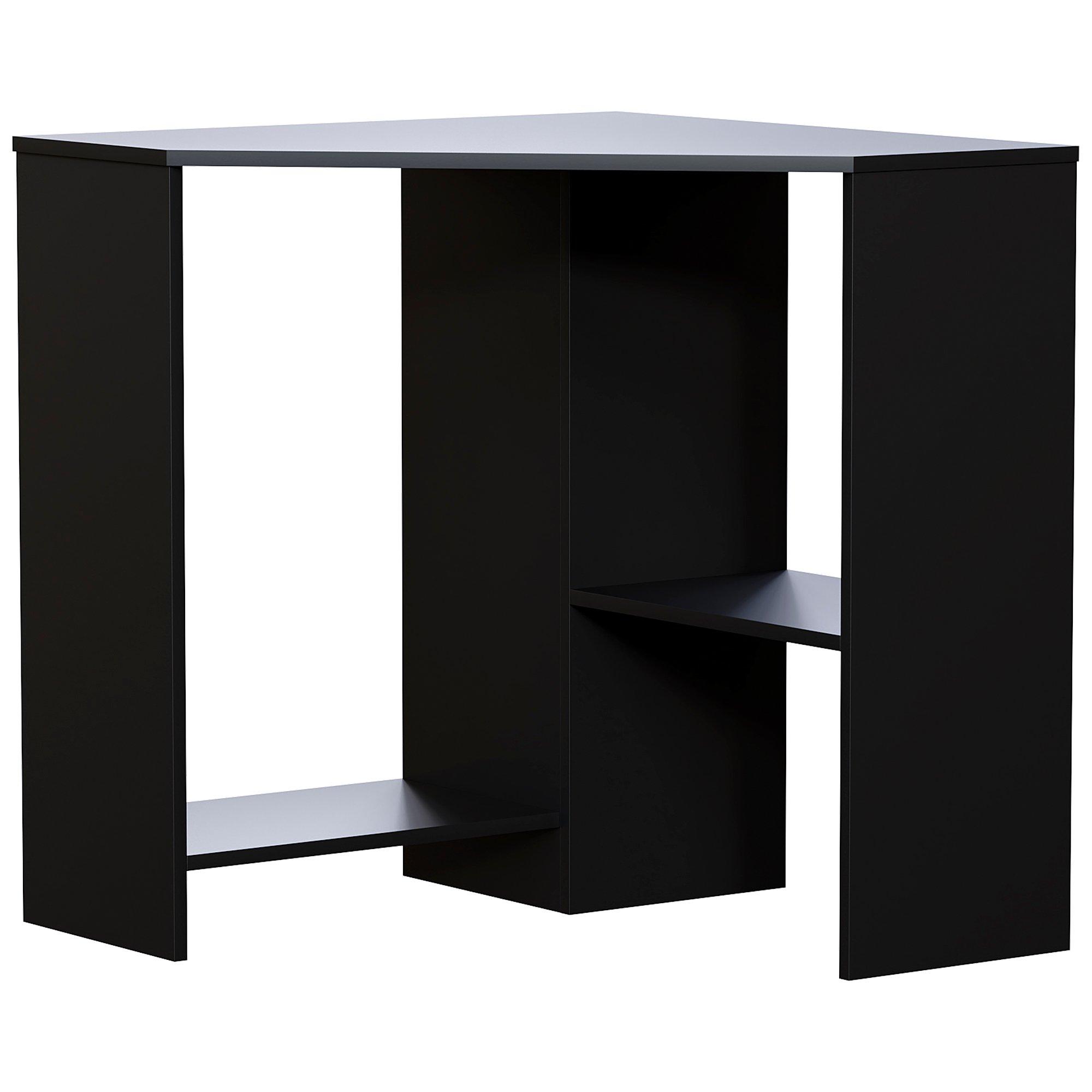 Black - Lassic - Vida Designs Hetton Corner Computer Desk - 4