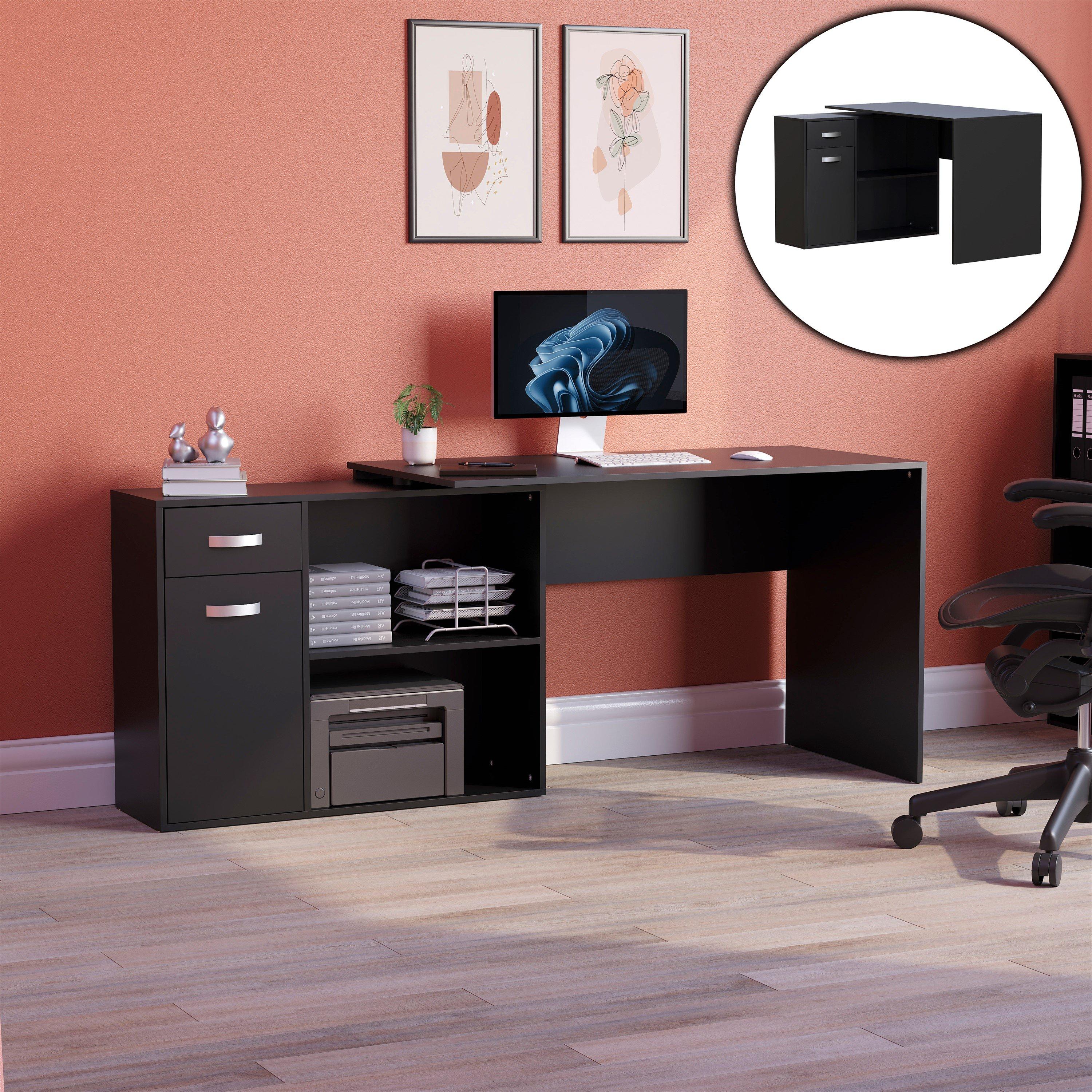 Vida Designs Longton Adjustable Computer Desk