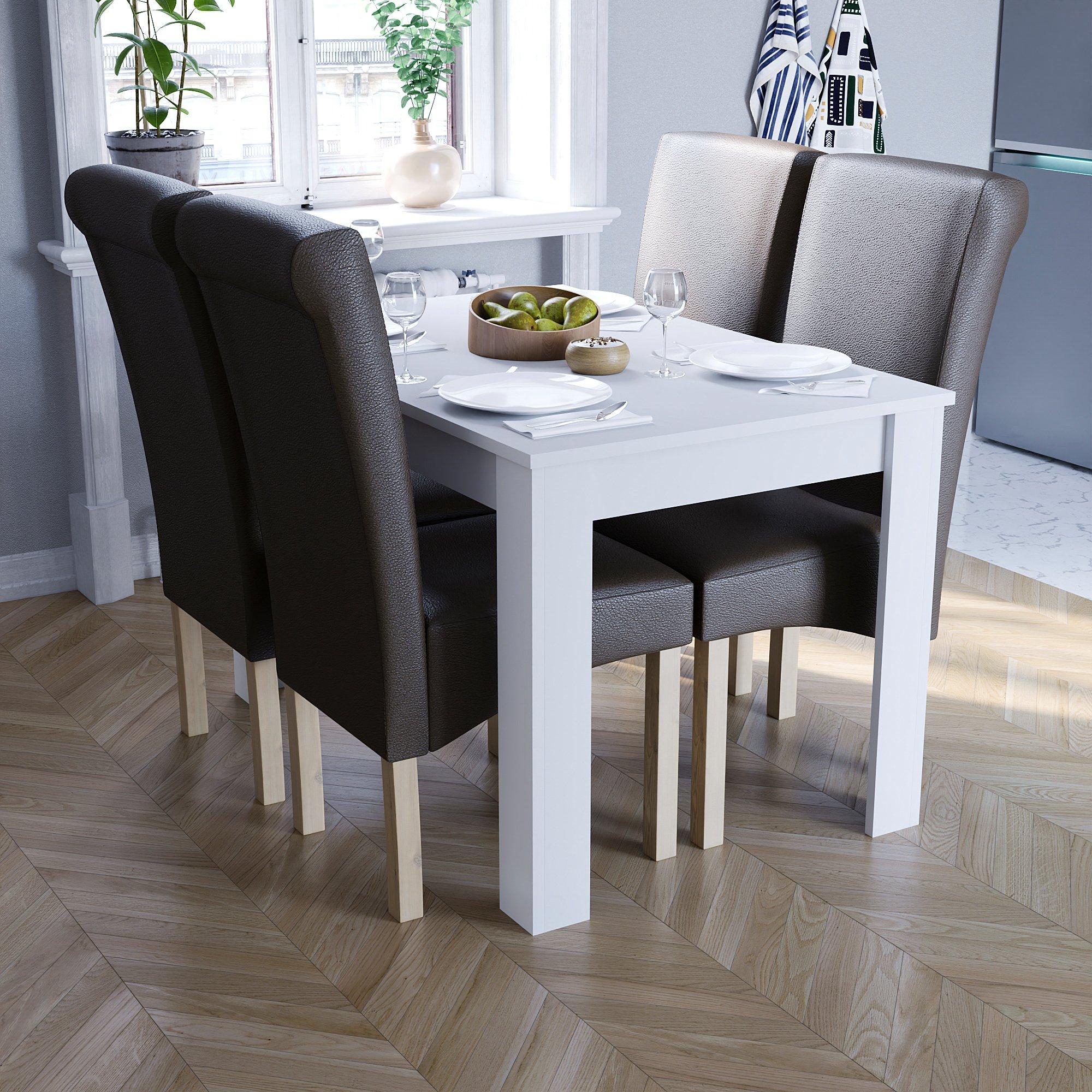 White - Lassic - Vida Designs Medina 4 Seater Dining Table - 7