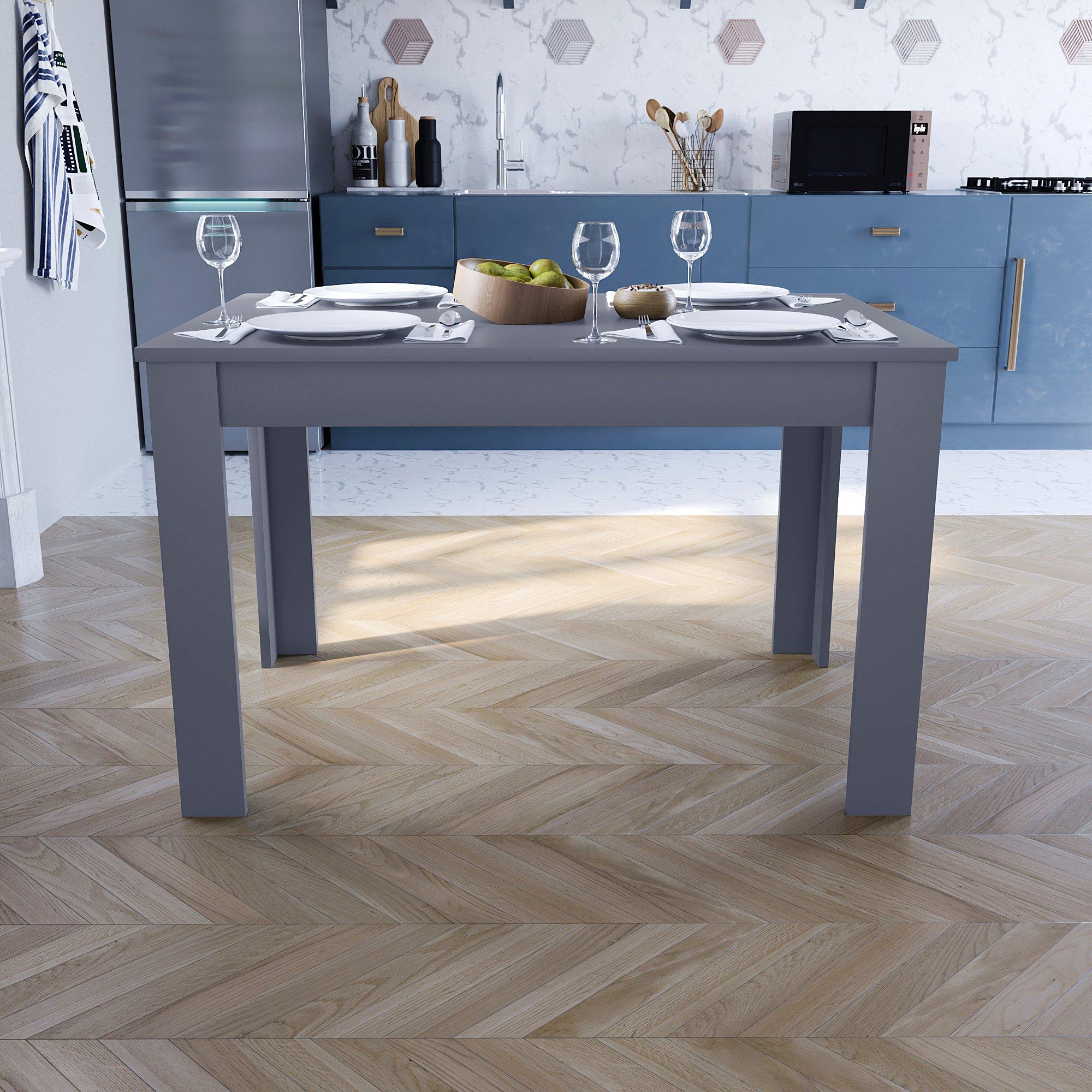 Grey - Lassic - Vida Designs Medina 4 Seater Dining Table - 3