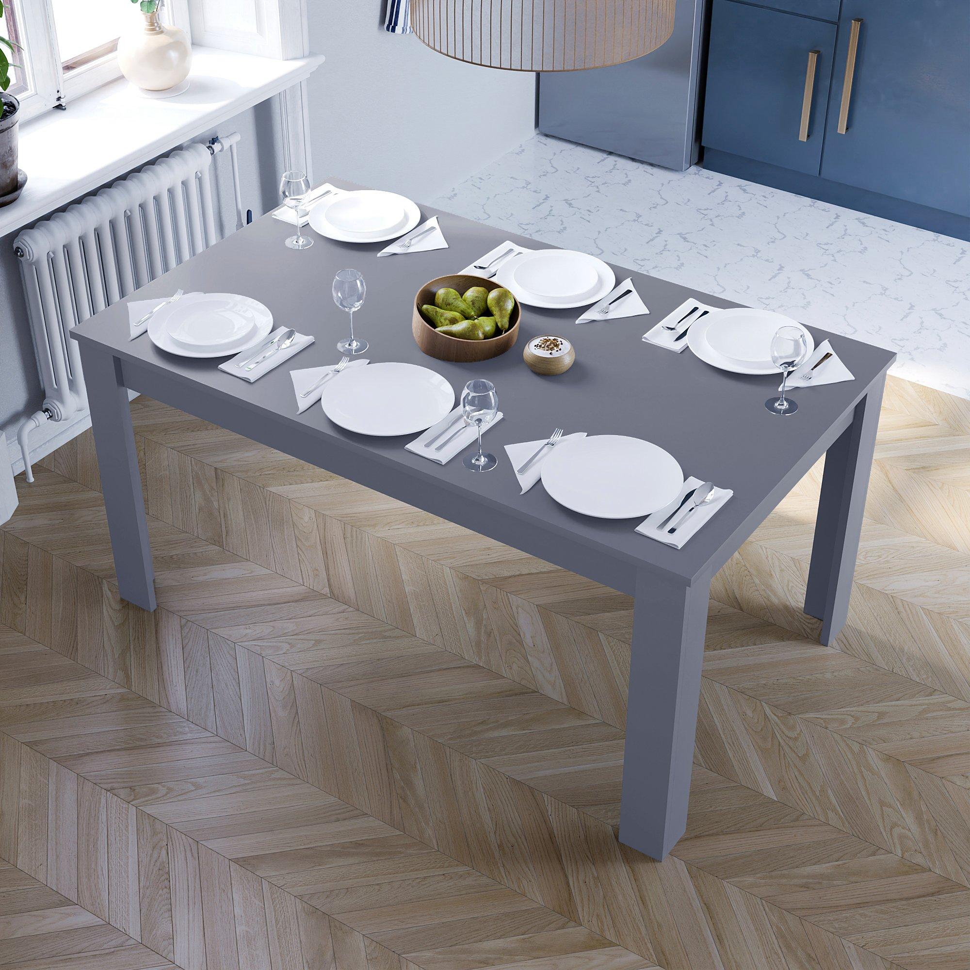 Grey - Lassic - Vida Designs Medina 6 Seater Dining Table - 4