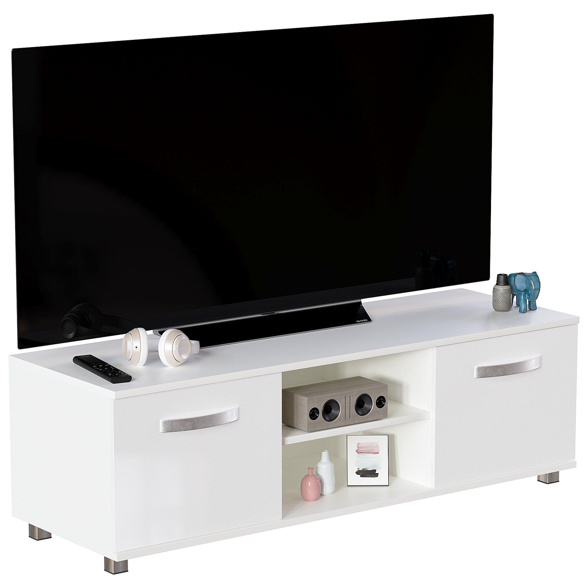 White - Lassic - Vida Designs Cosmo 2 Door TV Unit 120cm - 9