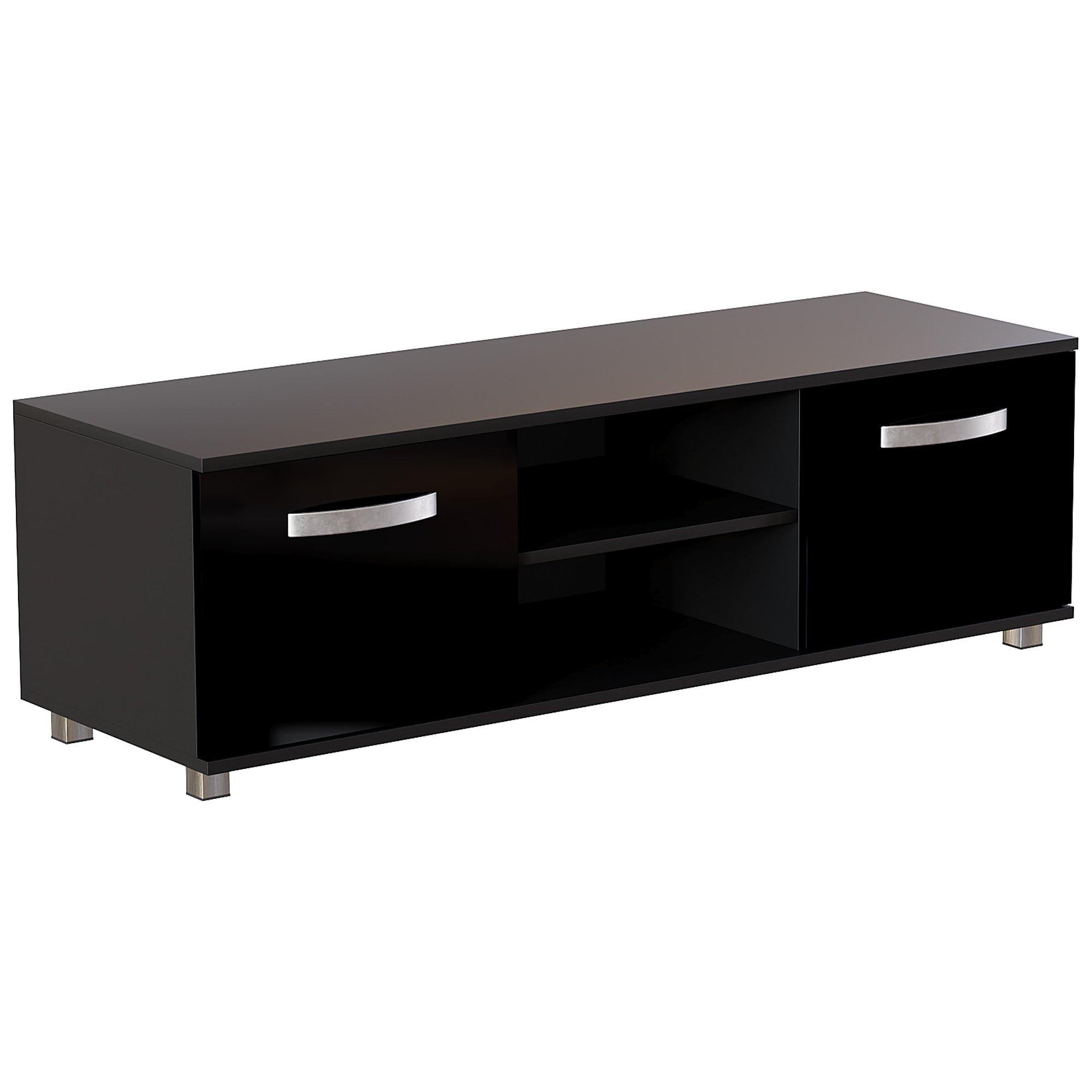 Black - Lassic - Vida Designs Cosmo 2 Door TV Unit 120cm - 11