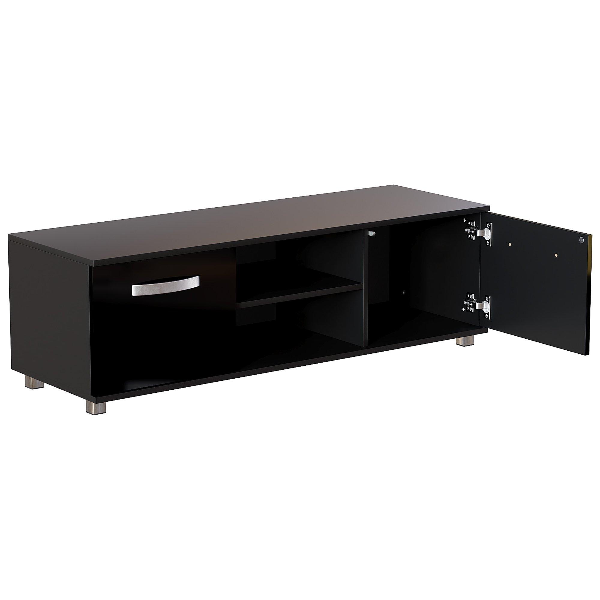 Black - Lassic - Vida Designs Cosmo 2 Door TV Unit 120cm - 10