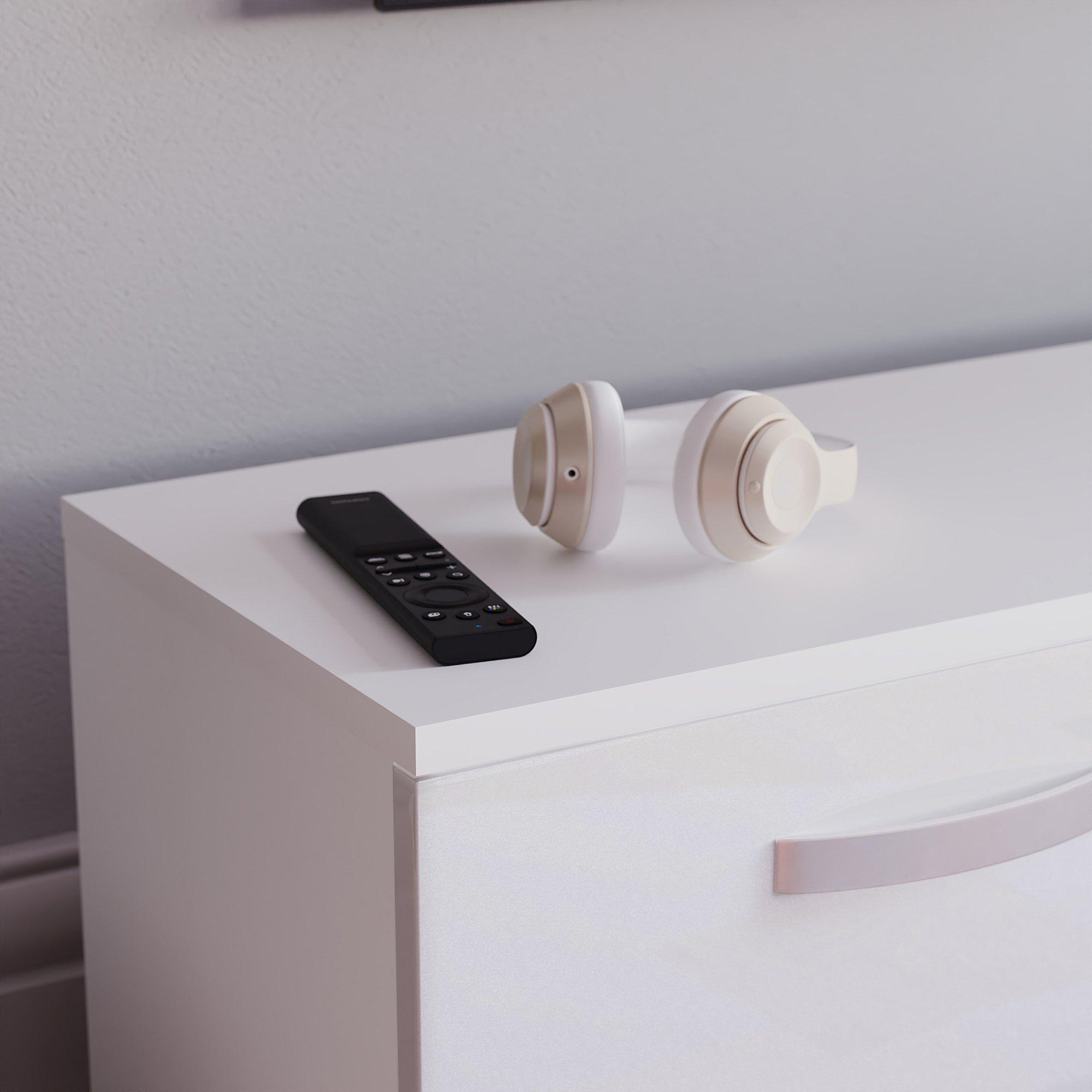 White - Lassic - Vida Designs Cosmo 2 Door Multi LED TV Unit 160cm - 10