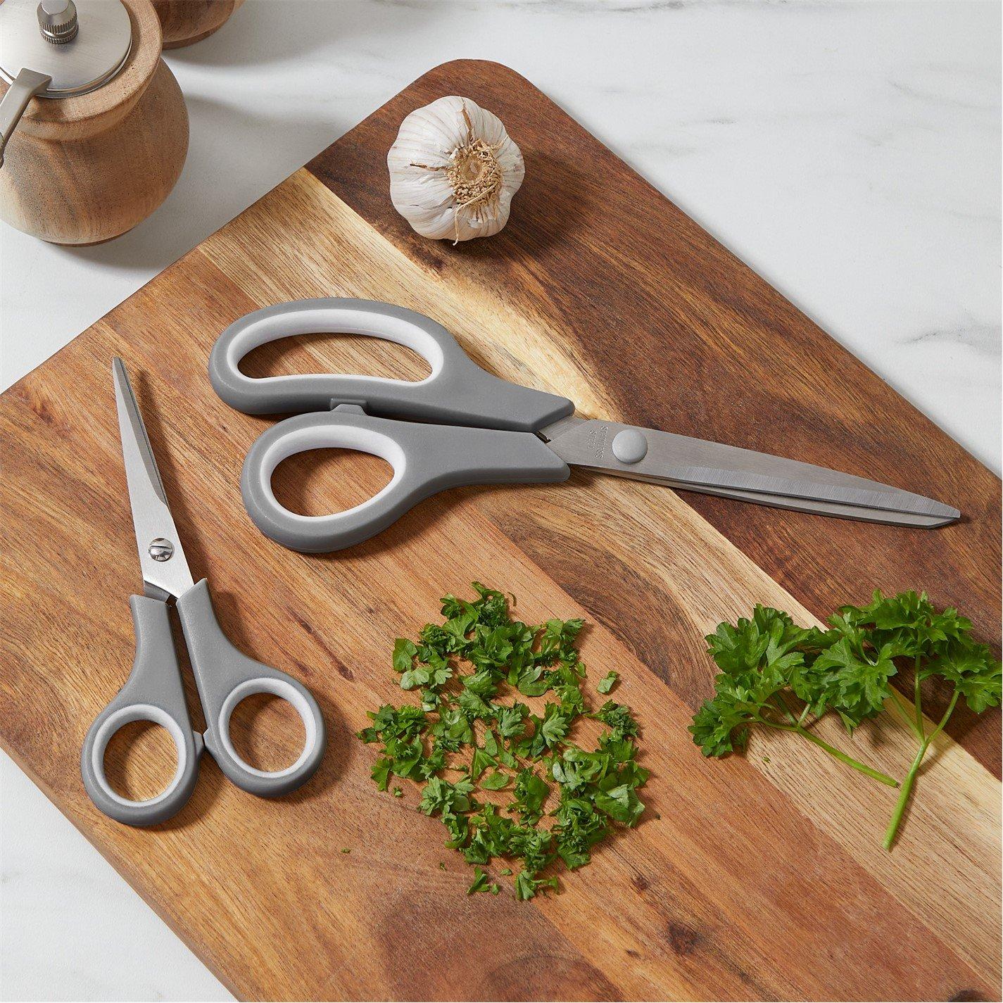 Grey - Homelife - Pack of 2 Kitchen Scissors - 1