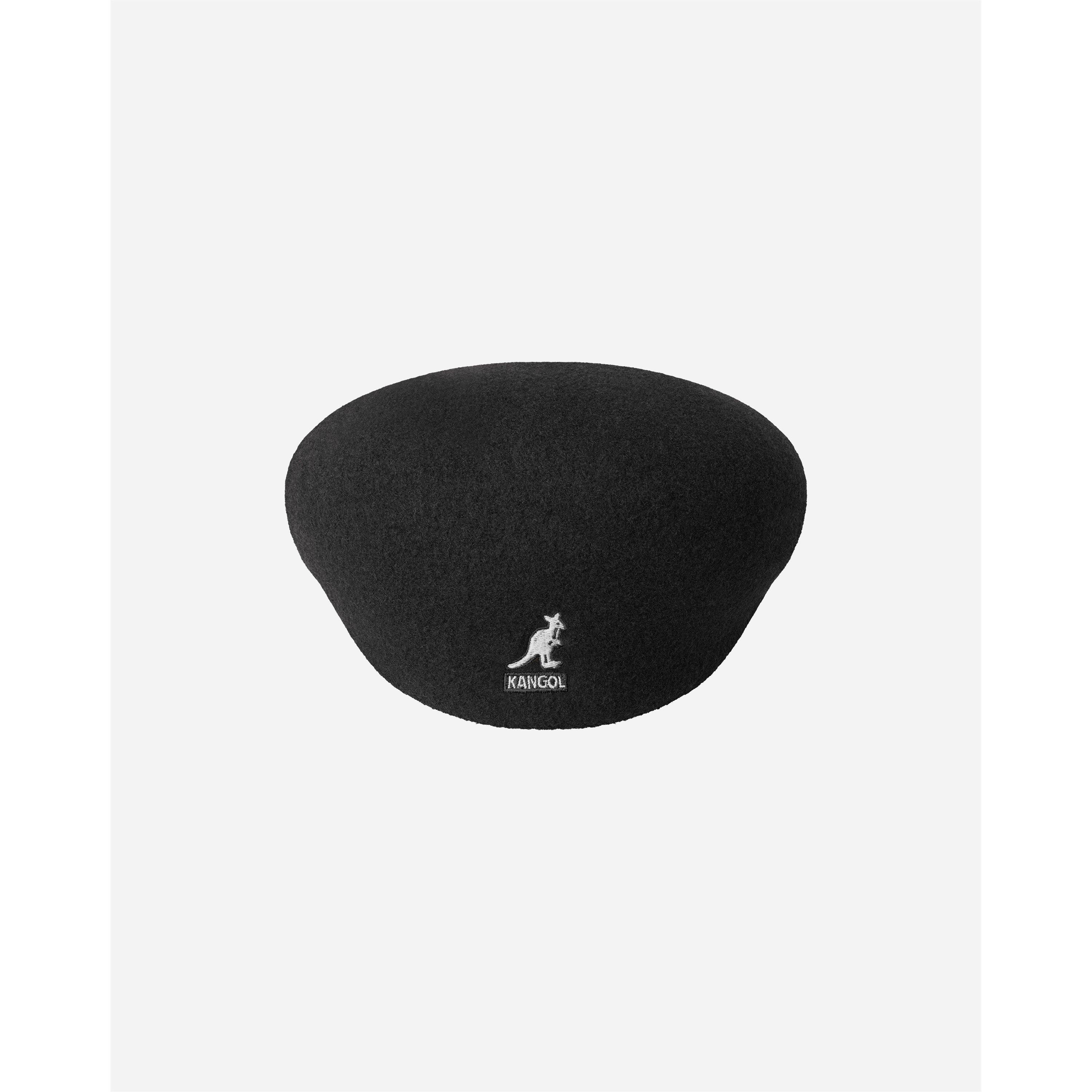 Black - Kangol - Wool Flat Cap - 4