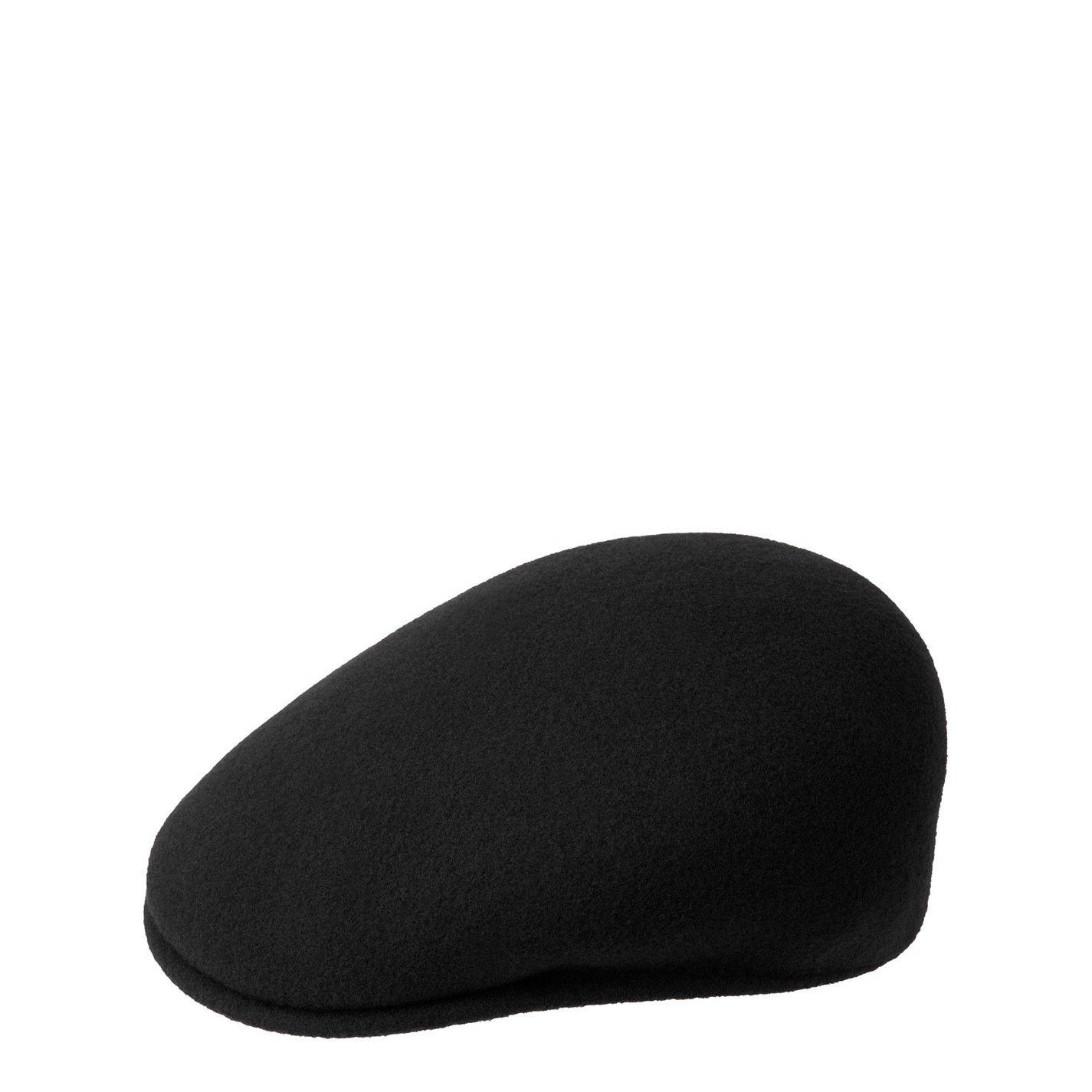 Black - Kangol - Wool Flat Cap - 3