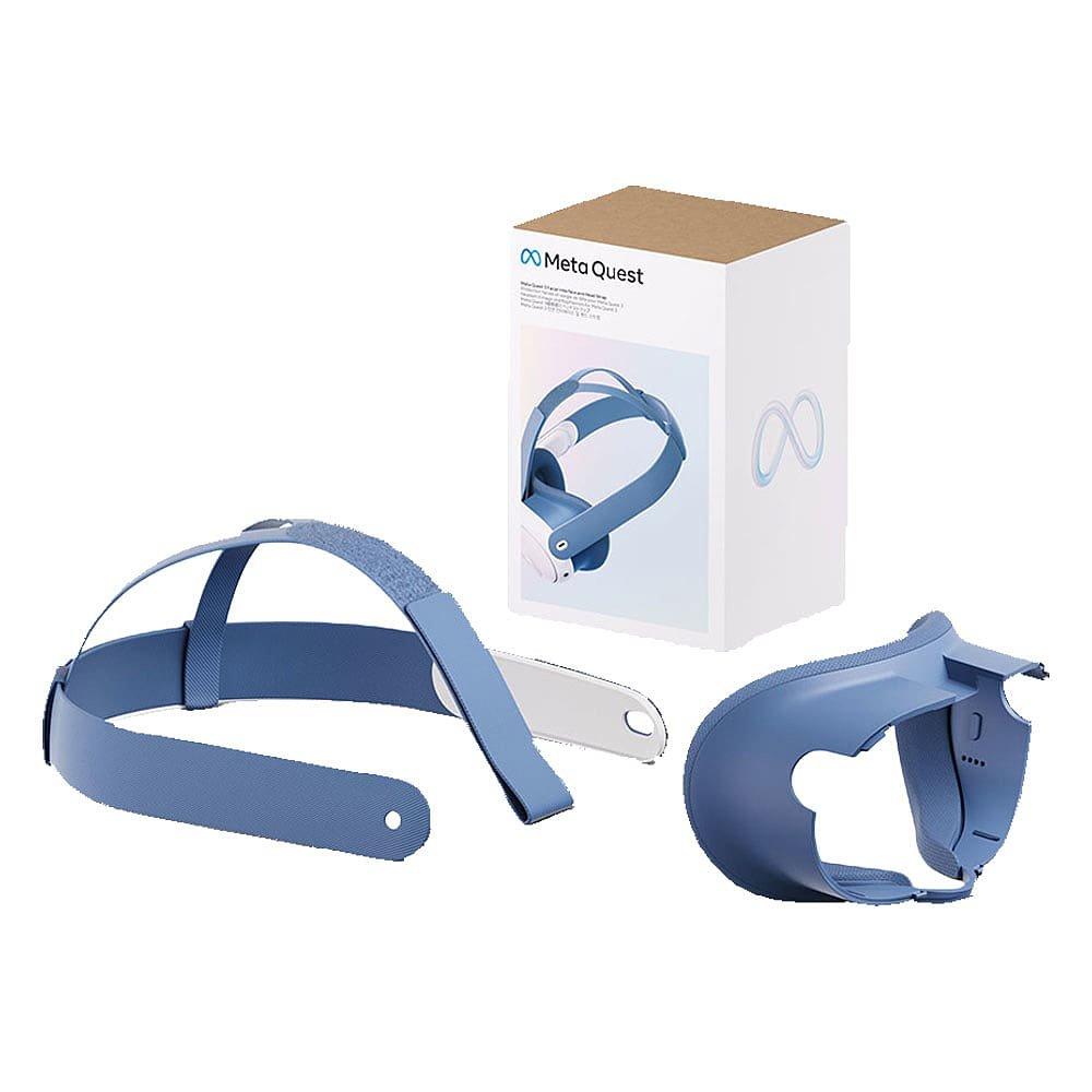 Meta  Quest 3 Facial Interface & Headstrap - Blue