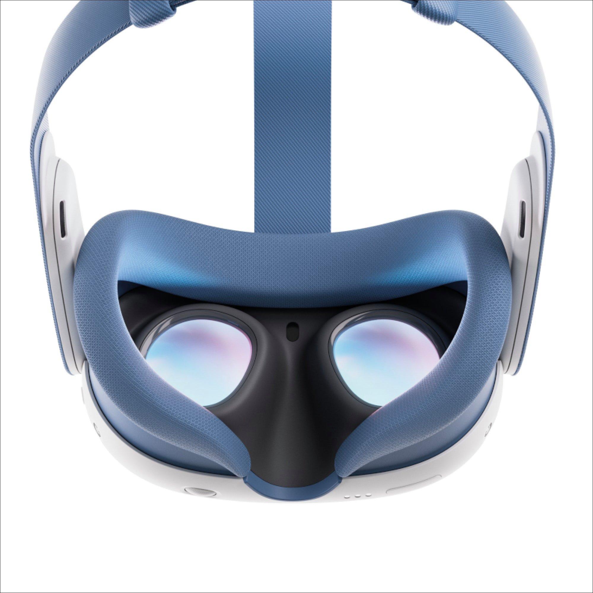 Blue - Meta - Quest 3 Facial Interface & Headstrap - Blue - 5