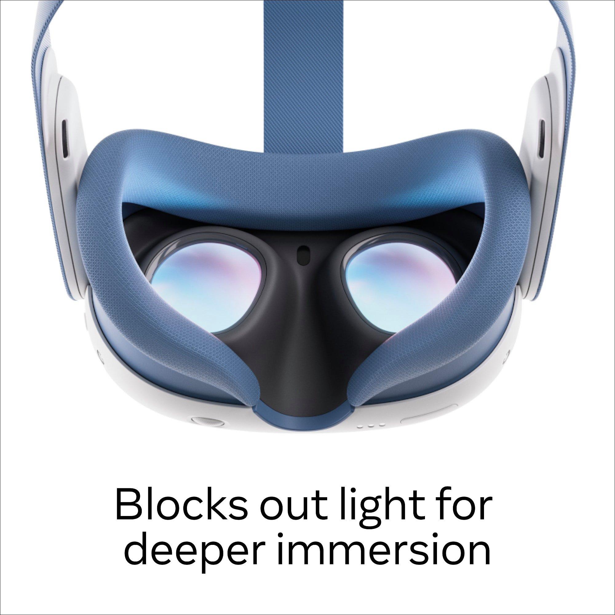 Blue - Meta - Quest 3 Facial Interface & Headstrap - Blue - 8