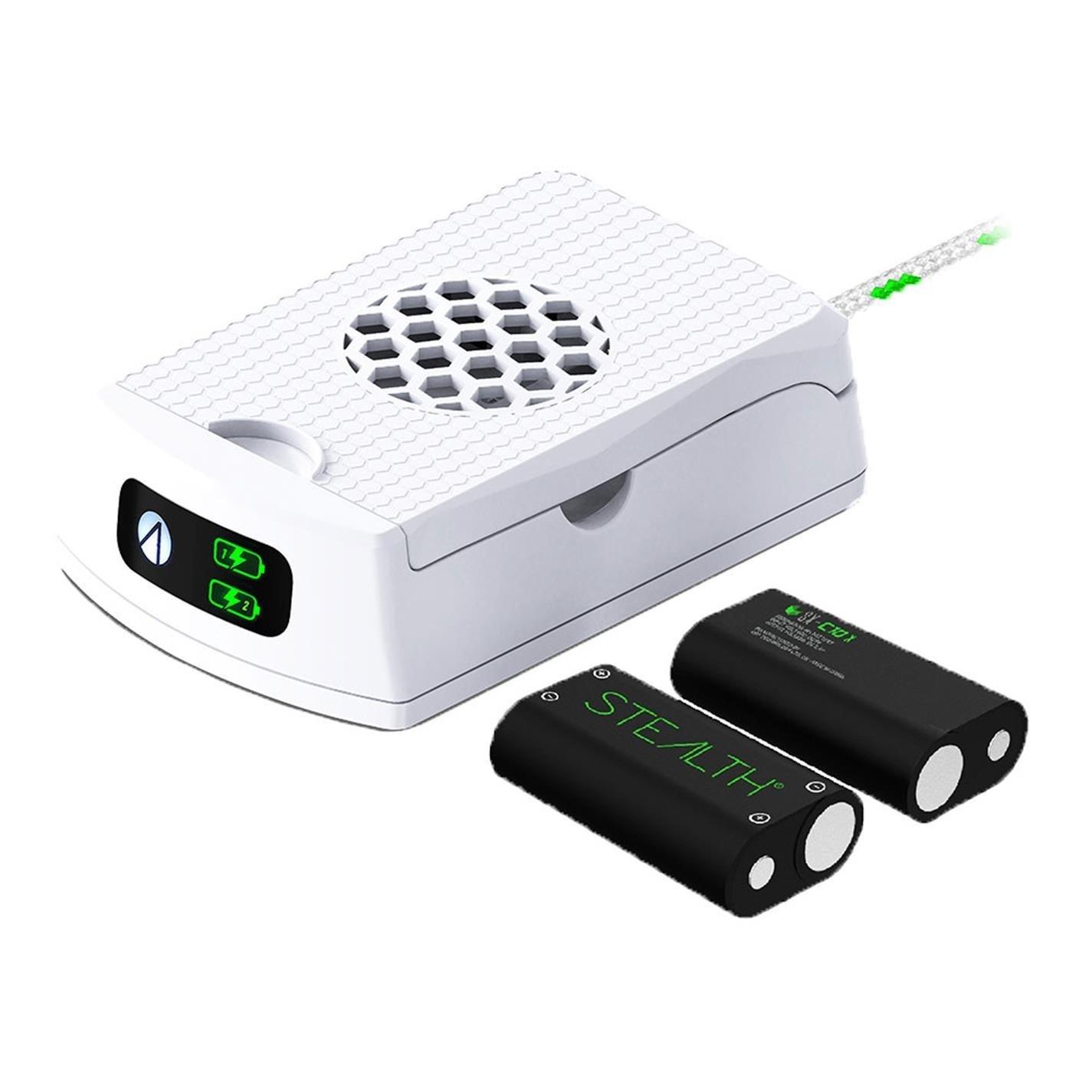 Weiß - Stealth - SX-C10X Twin Rechargeable Battery Packs for Xbox - 1