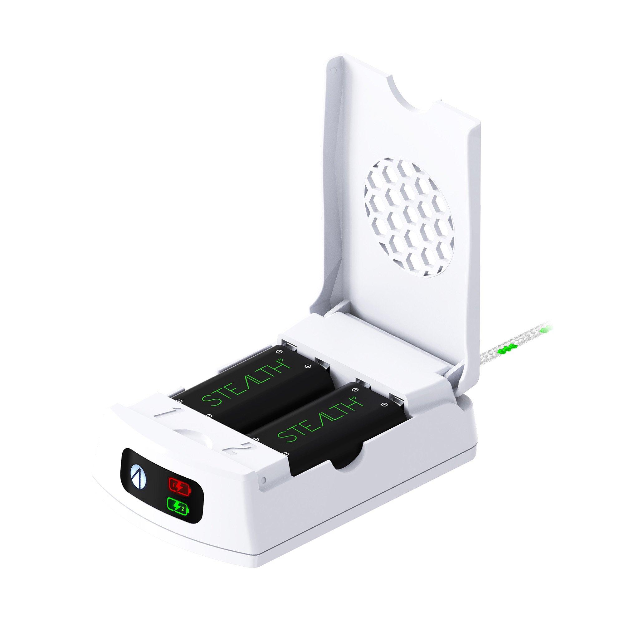 Weiß - Stealth - SX-C10X Twin Rechargeable Battery Packs for Xbox - 4