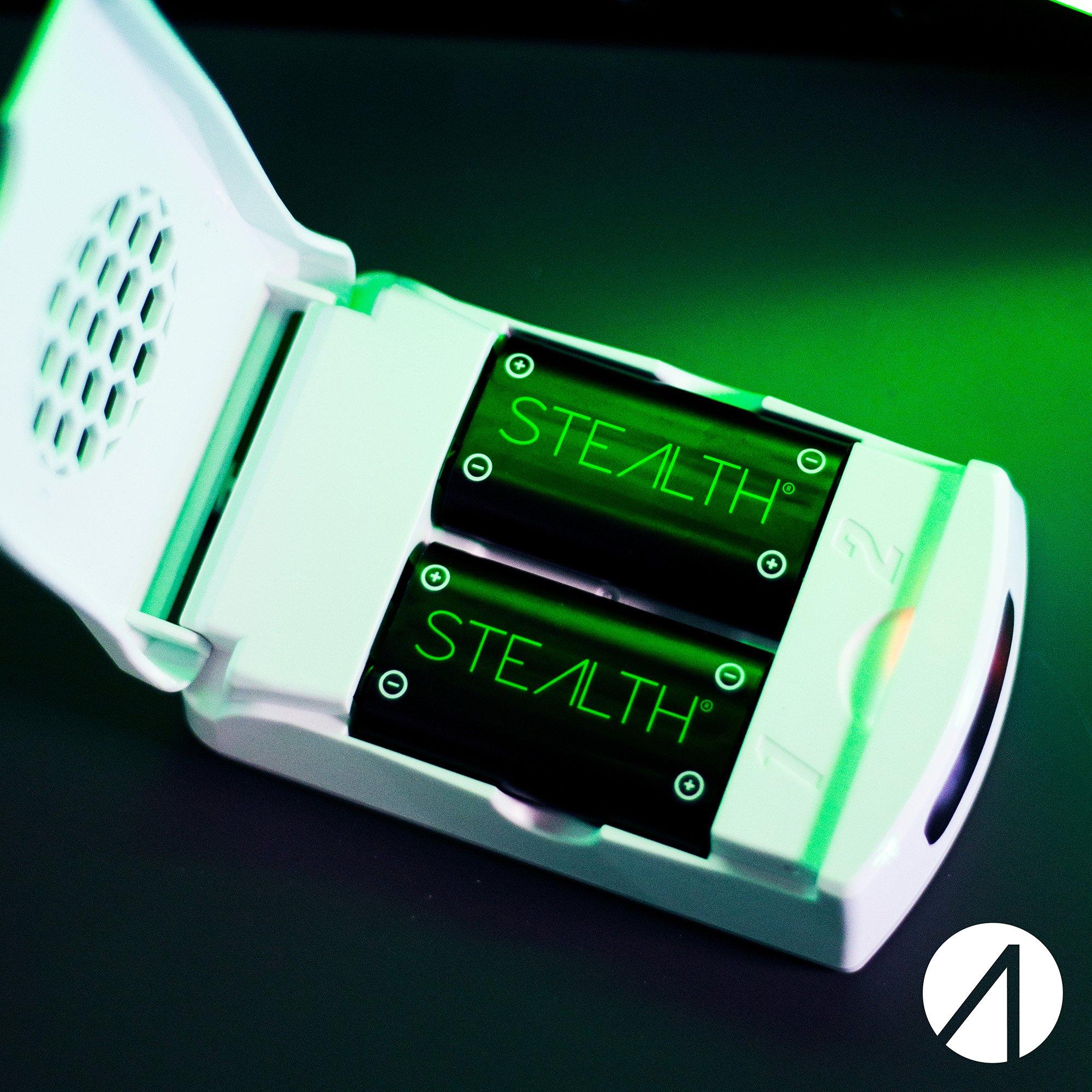 Weiß - Stealth - SX-C10X Twin Rechargeable Battery Packs for Xbox - 8