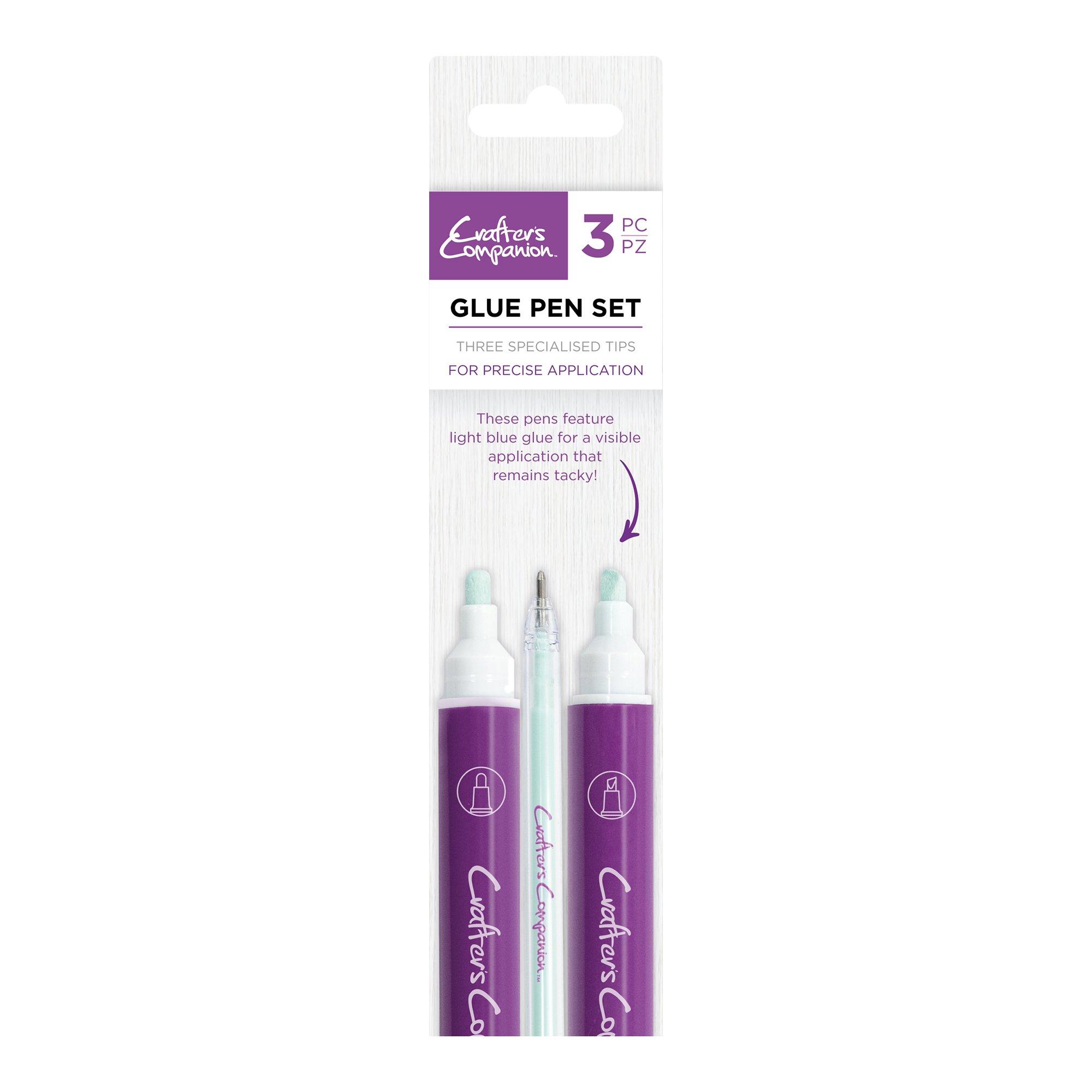 Multi - Crafters Companion - Glue Pen Set (3PK) - 1