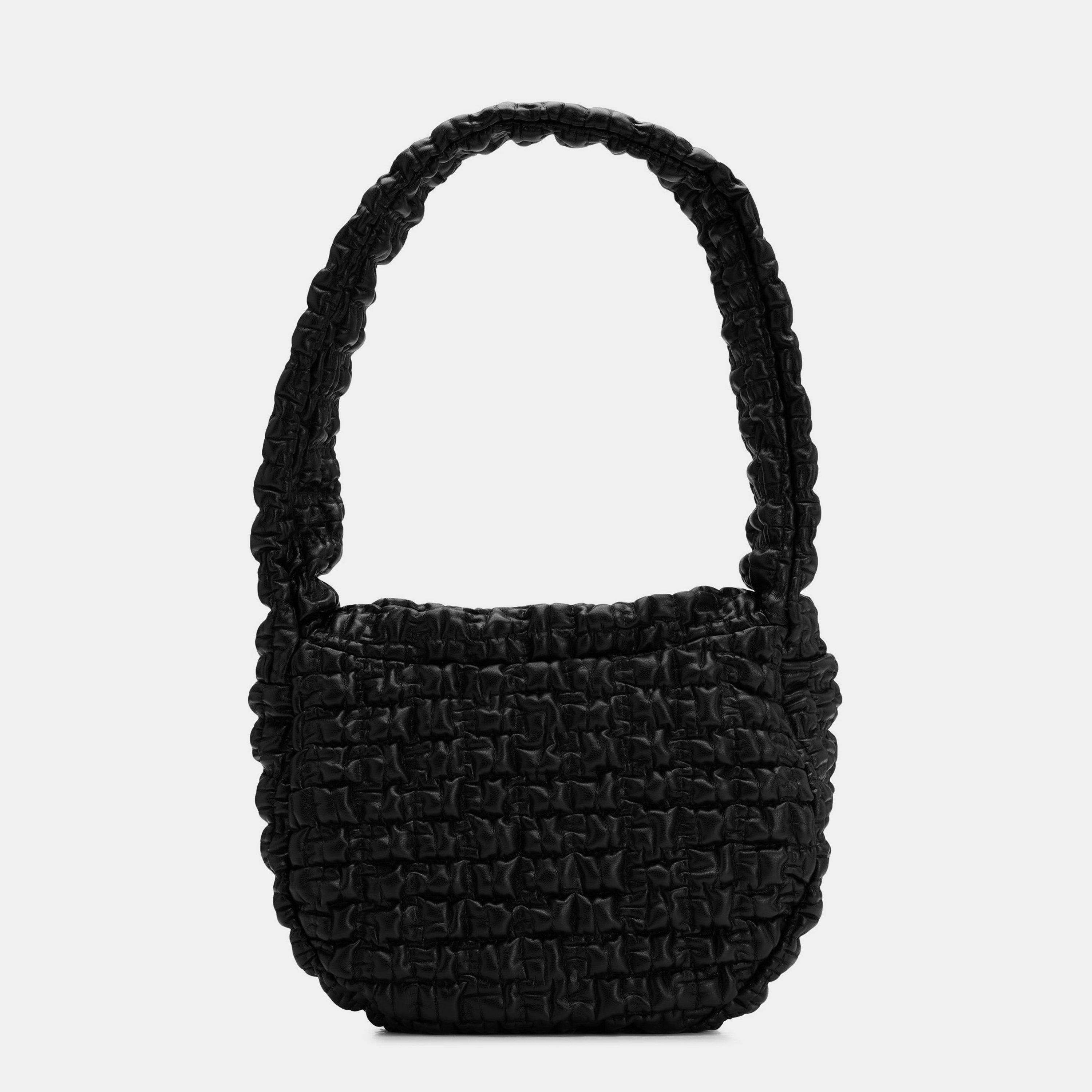 HUGO Mhati Shoulder Bag - Schultertasche Mit Schnürverschluss, Hochwertige Verarbeitung
