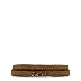 Saint Laurent Cassandre Double Wrap Bracelet