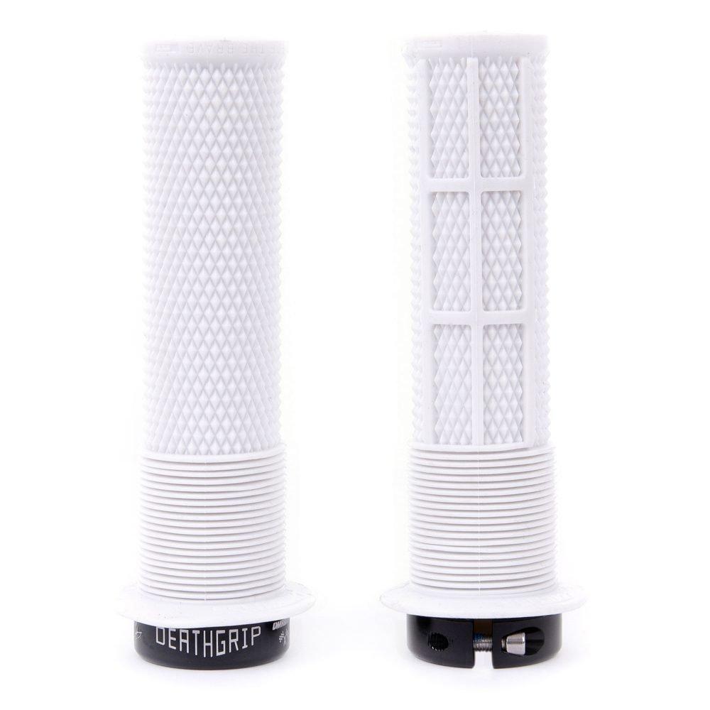 Dmr  Deathgrip Thick Flange Lock-On Mtb Grip - White - Thick