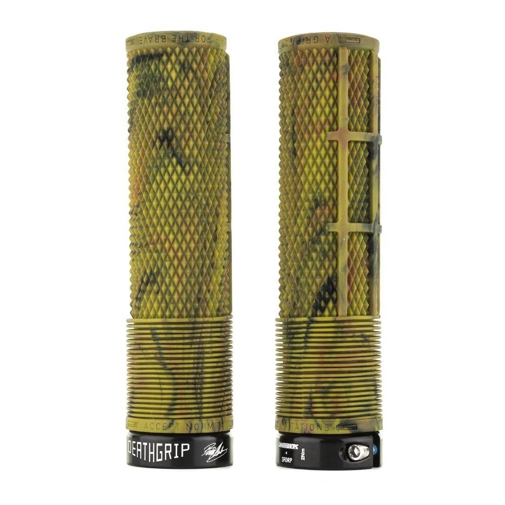 Dmr  Deathgrip Thin Flangeless Lock-On Mtb Grip - Camo - Thin