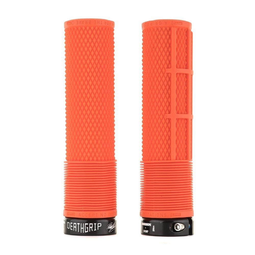 Dmr  Deathgrip Thin Flangeless Lock-On Mtb Grip - Tango - Thin