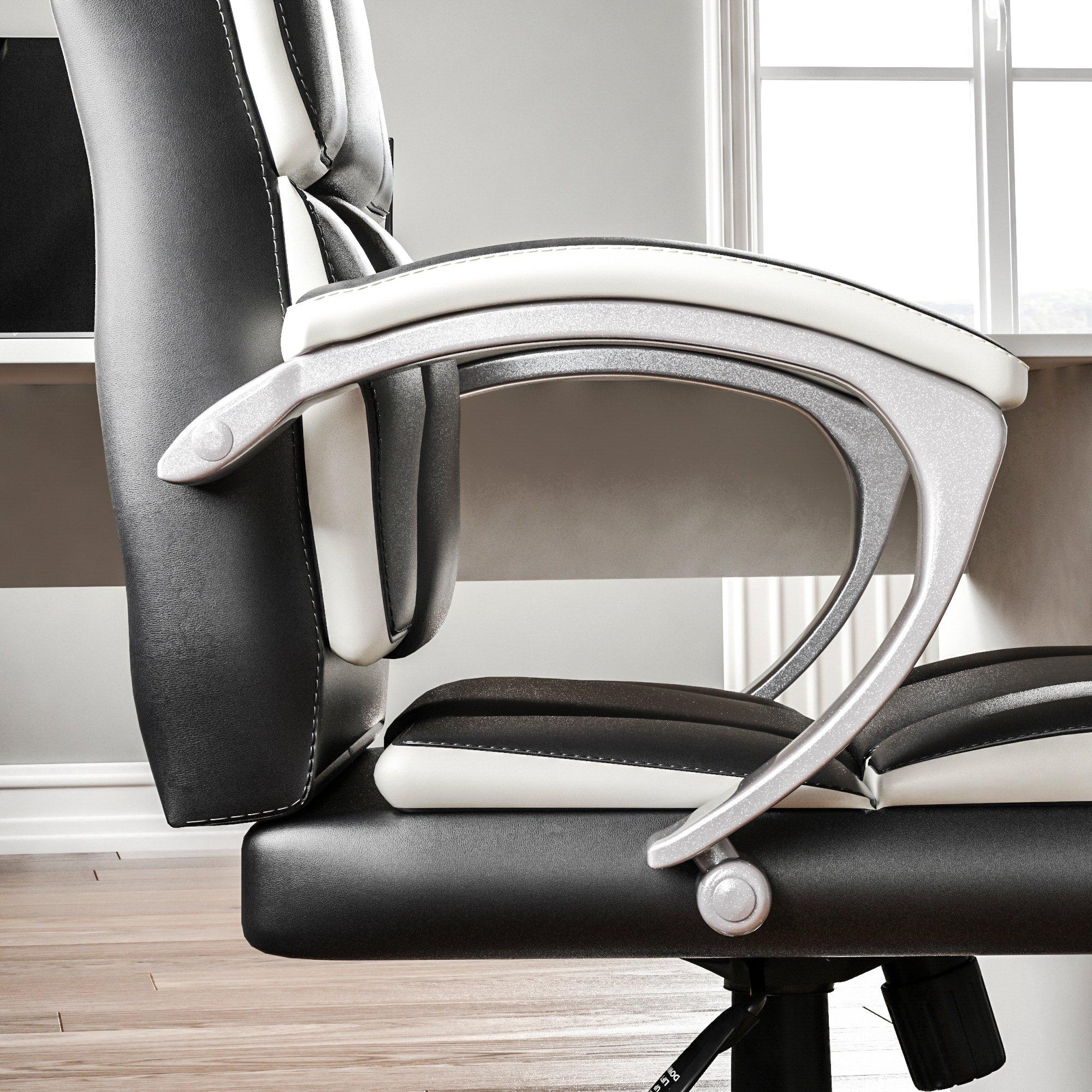 Black & White - Lassic - Vida Designs Henderson Office Chair UKFR - 3