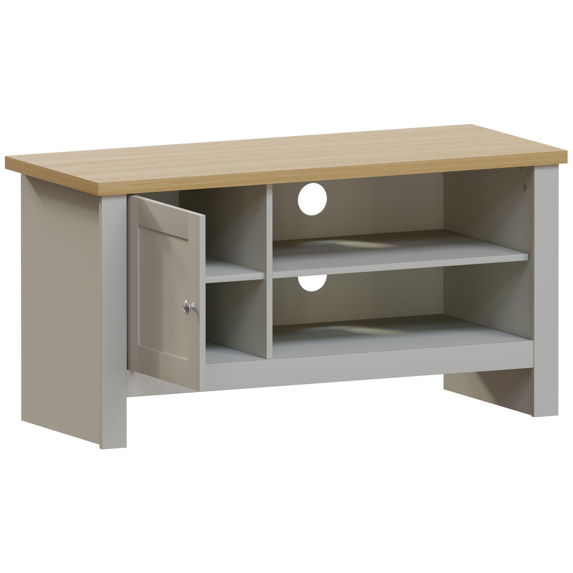 Grey - Lassic - Vida Designs Arlington 1 Door TV Unit - 8