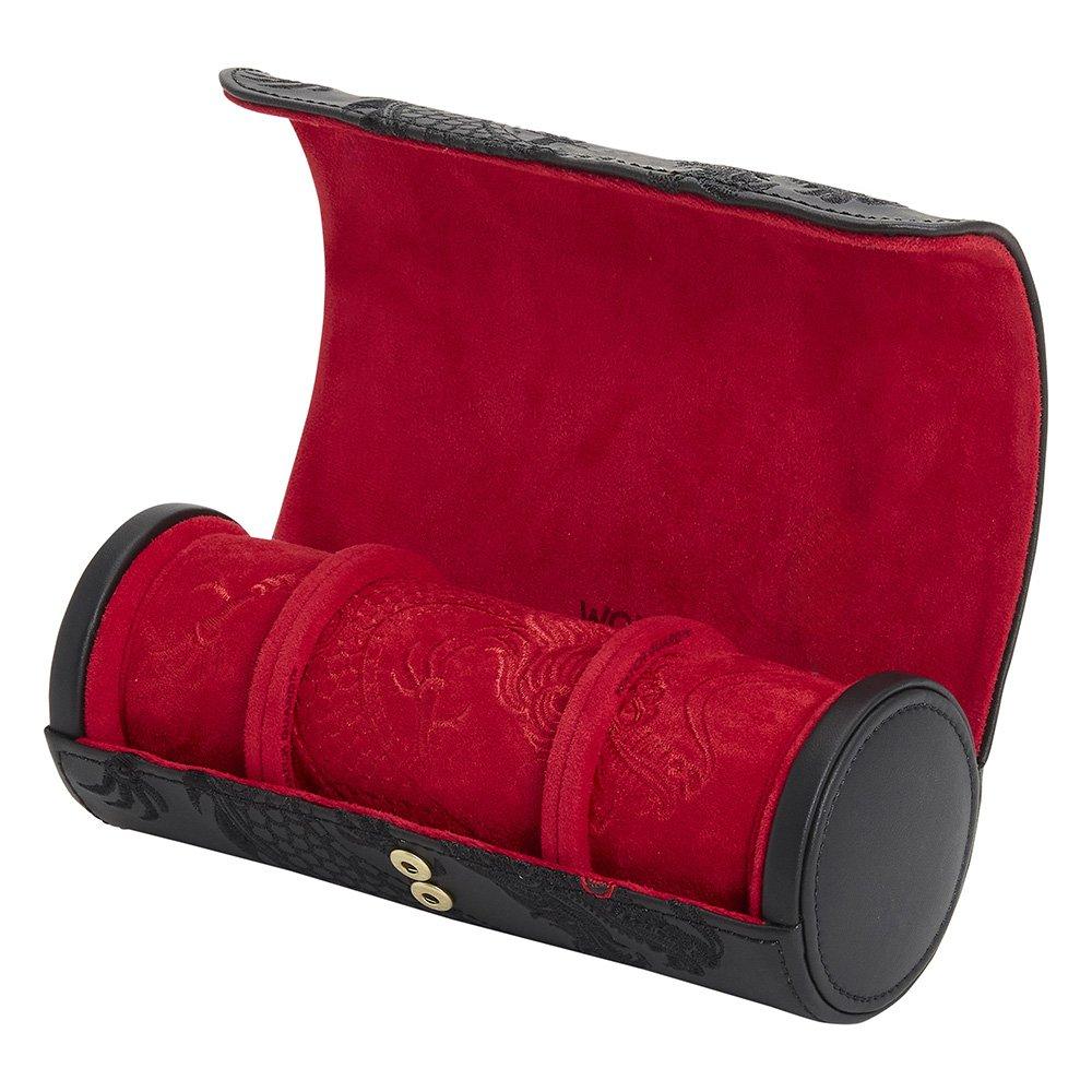 Black/Red - Wolf - Dragon Watch Case - 3