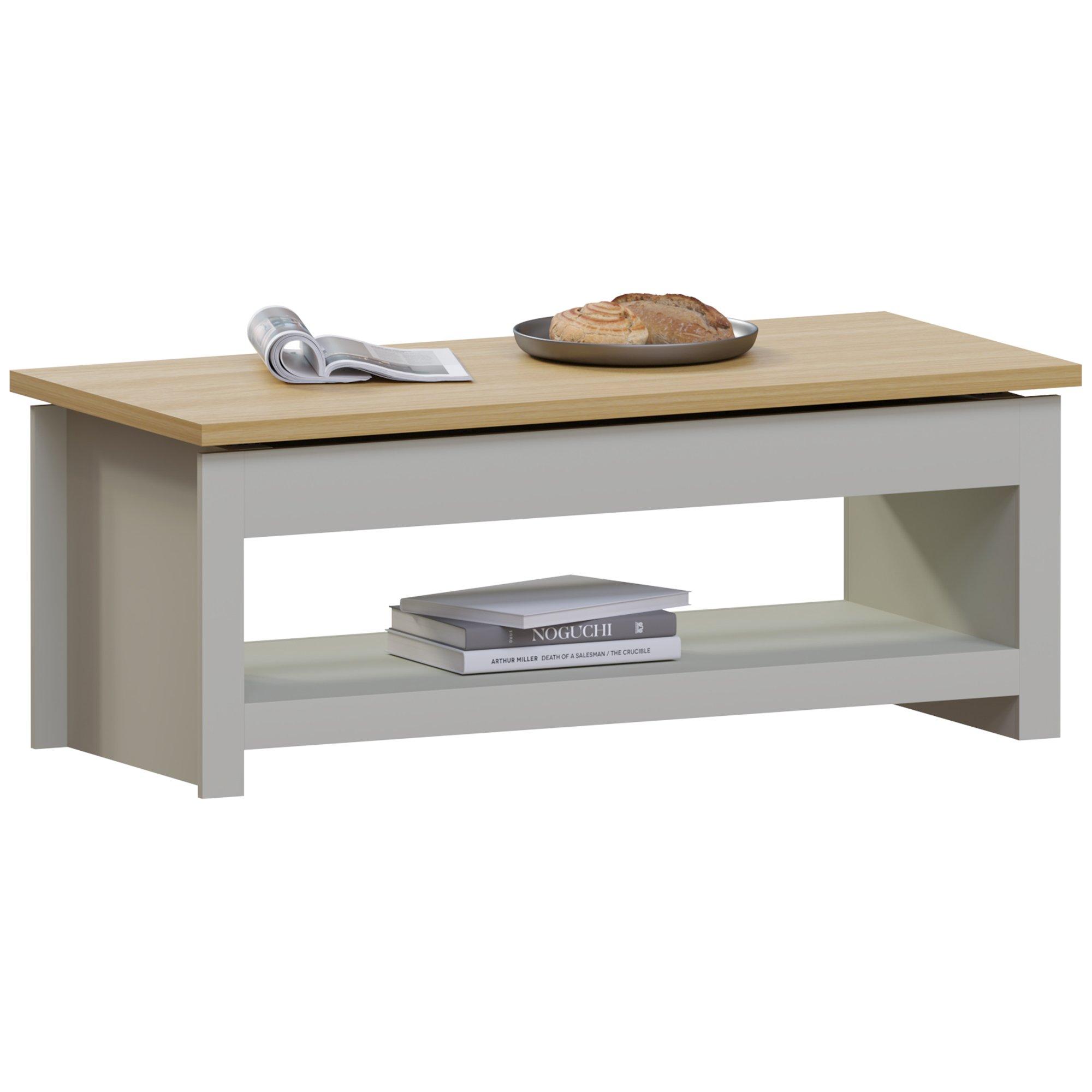 Grey - Lassic - Vida Designs Arlington Sliding Top Coffee Table - 7