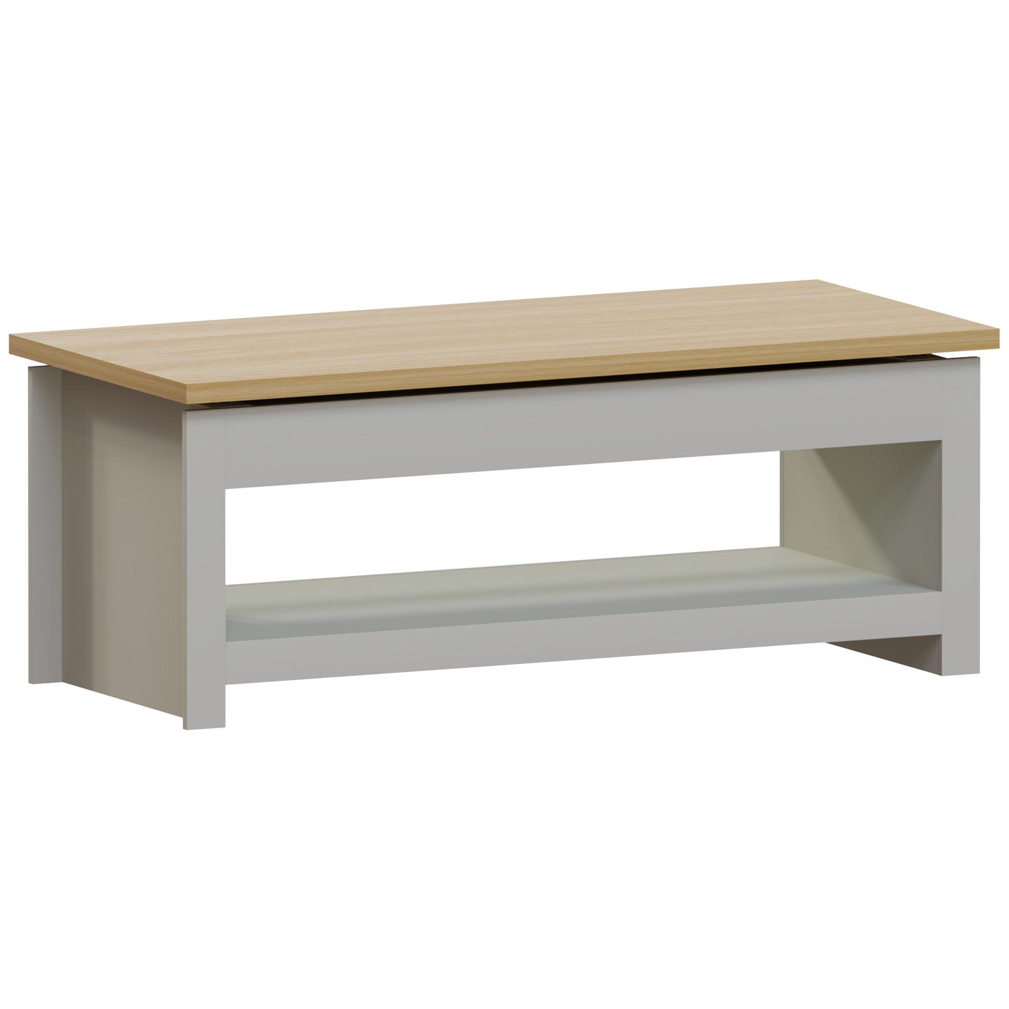 Grey - Lassic - Vida Designs Arlington Sliding Top Coffee Table - 9