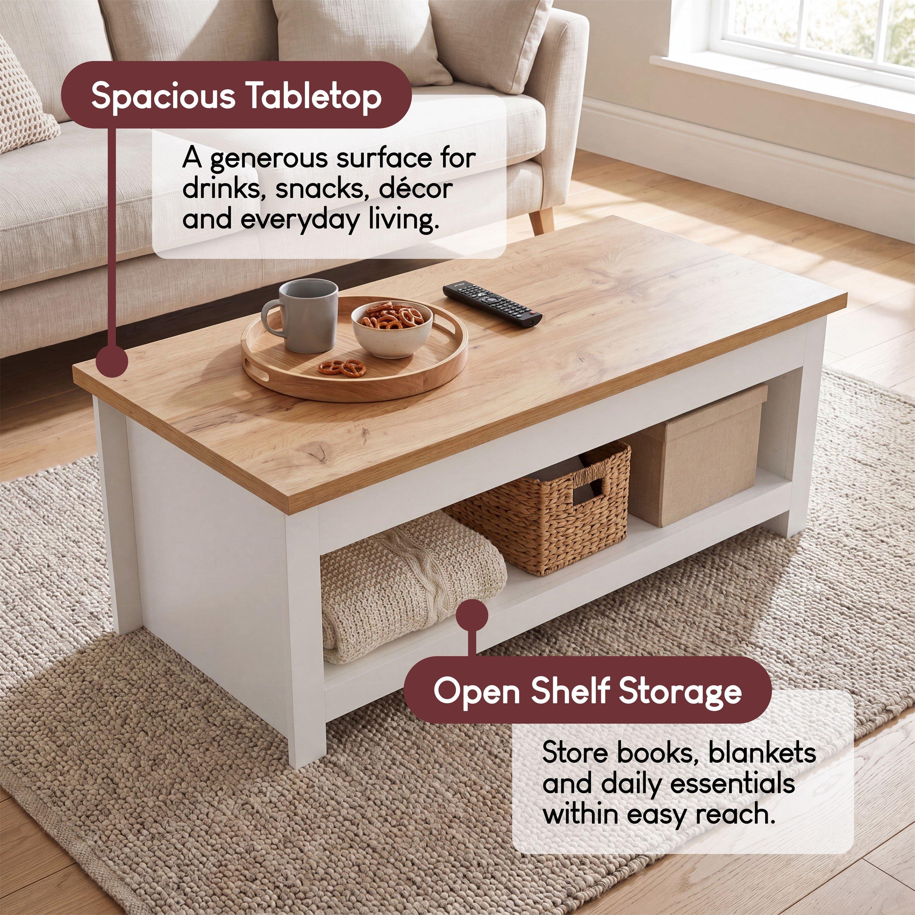 White - Lassic - Vida Designs Arlington Coffee Table - 4