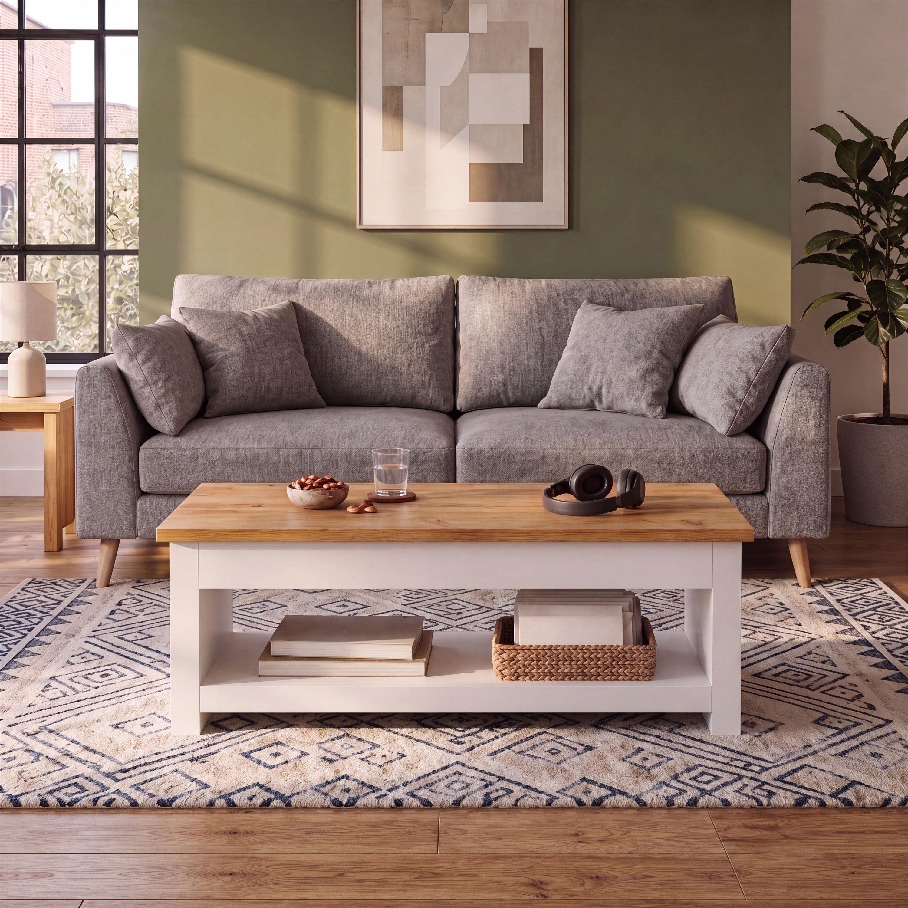 White - Lassic - Vida Designs Arlington Coffee Table - 6