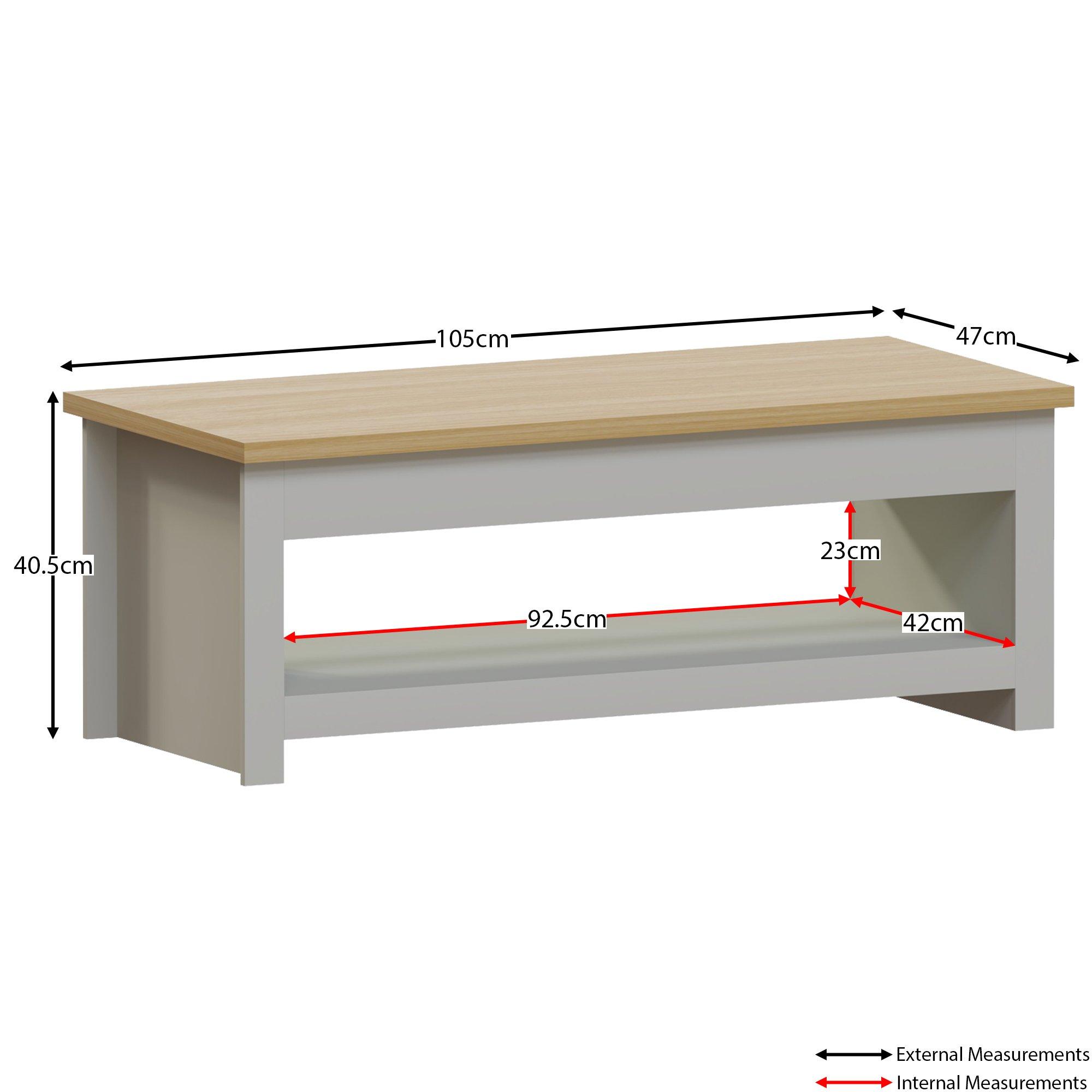 Grey - Lassic - Vida Designs Arlington Coffee Table - 2
