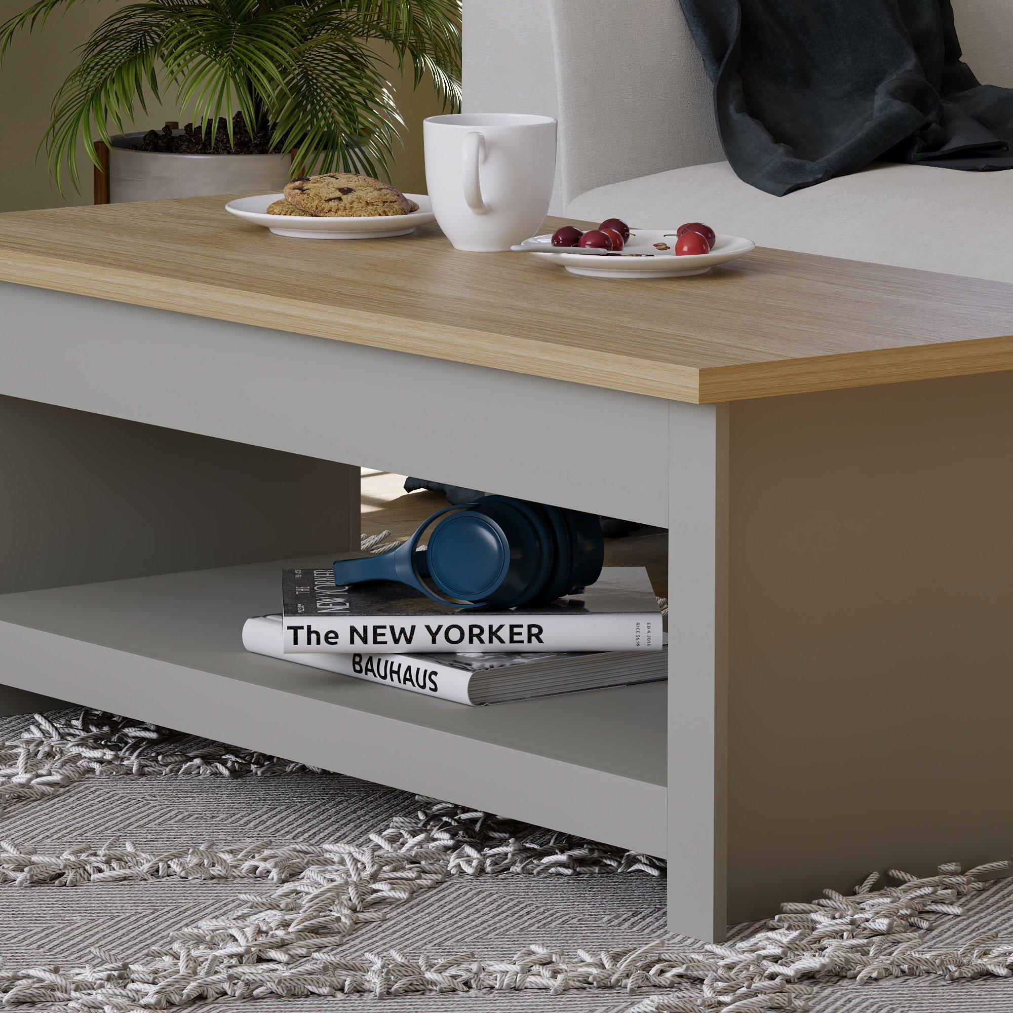 Grey - Lassic - Vida Designs Arlington Coffee Table - 5