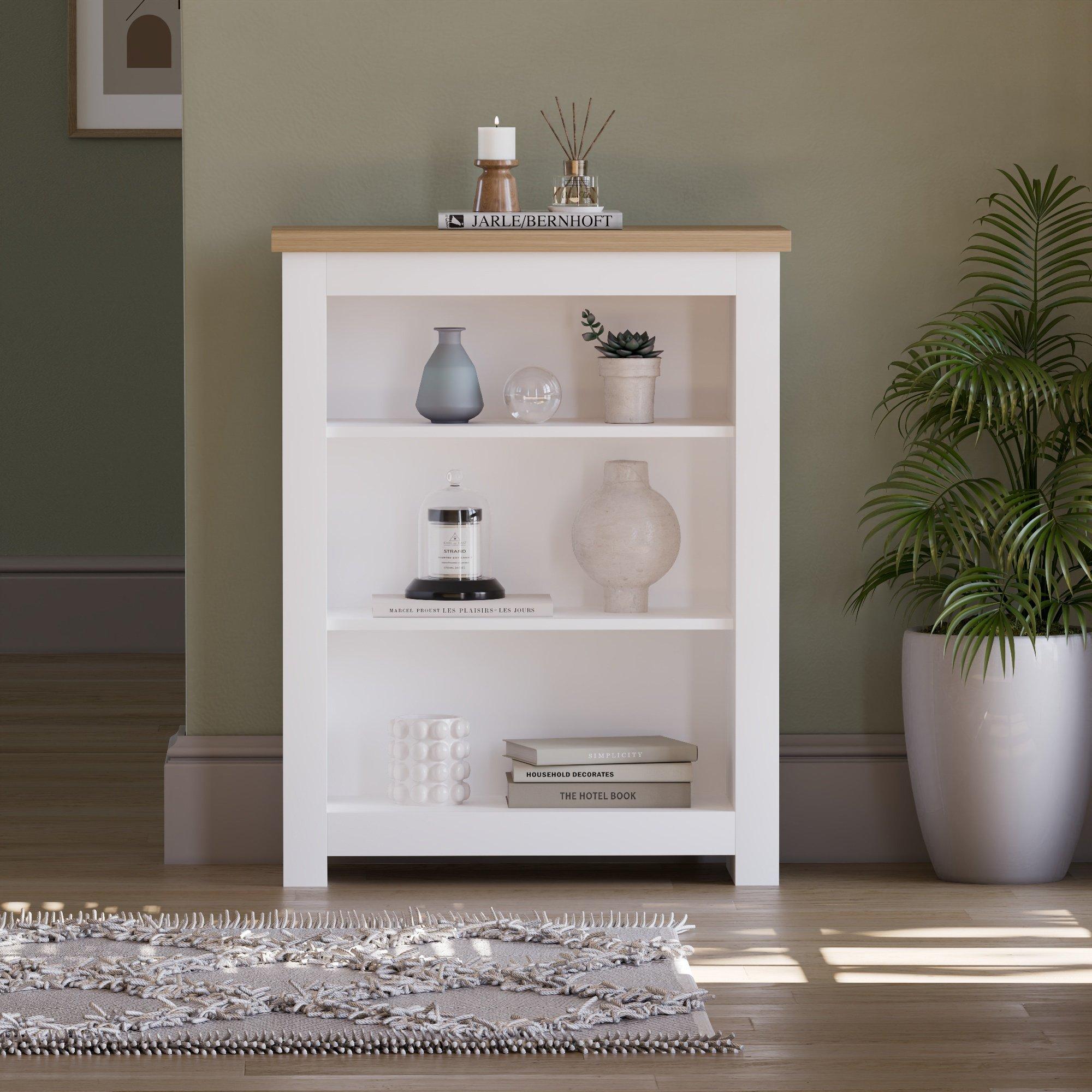 White - Lassic - Vida Designs Arlington 3 Tier Bookcase - 3