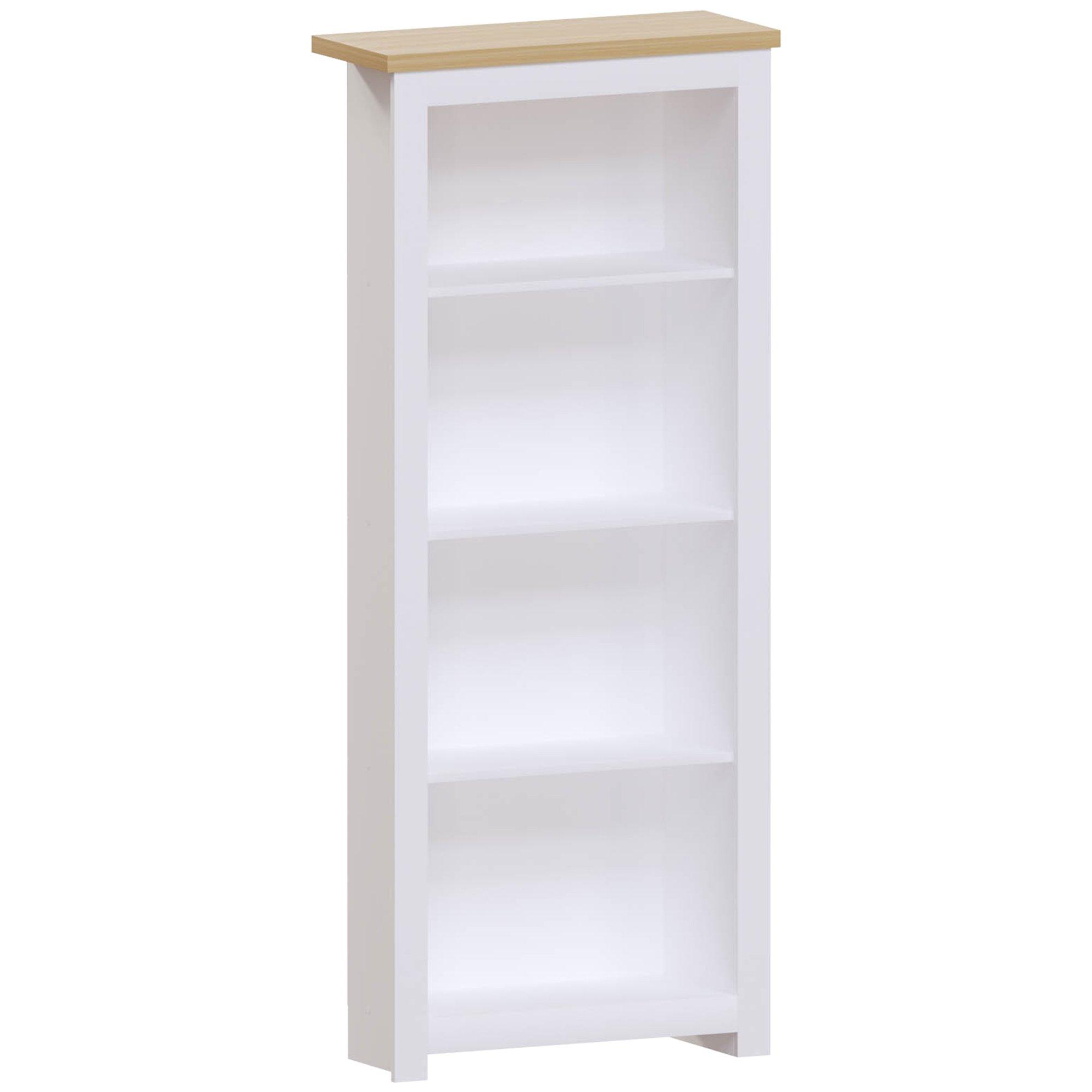 White - Lassic - Vida Designs Arlington 4 Tier Bookcase - 8