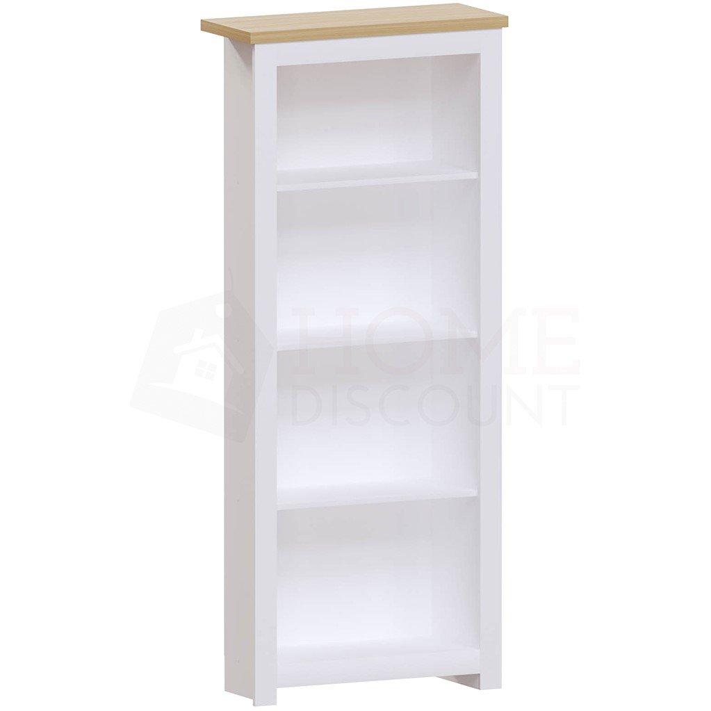 White - Lassic - Vida Designs Arlington 4 Tier Bookcase - 9