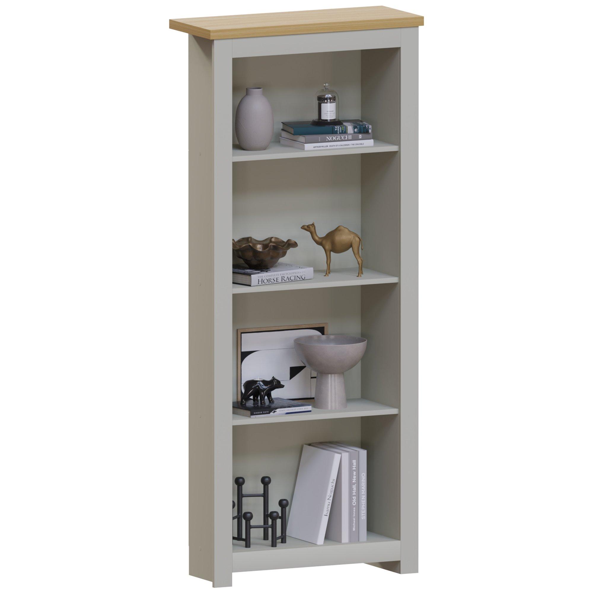 Grey - Lassic - Vida Designs Arlington 4 Tier Bookcase - 7