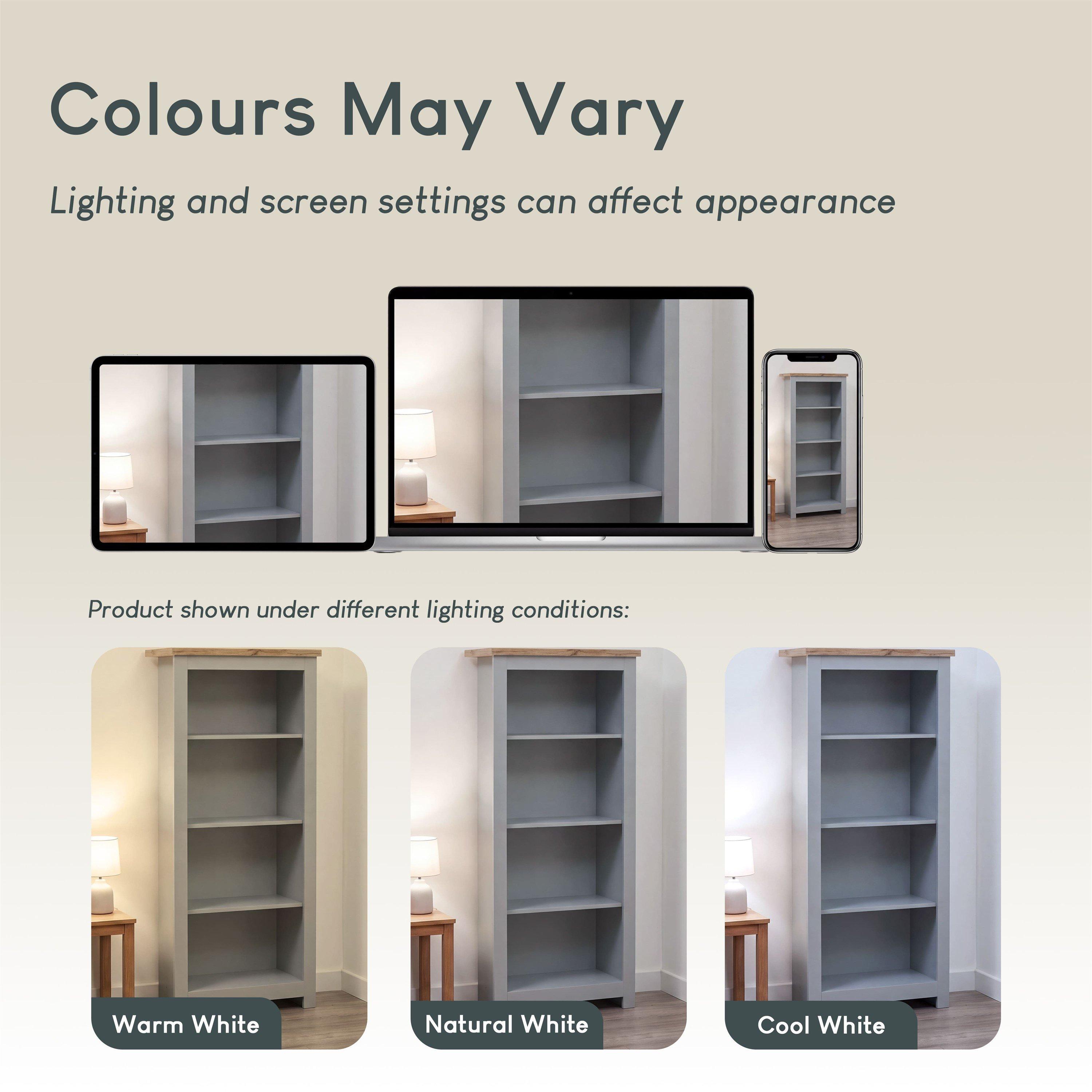 Grey - Lassic - Vida Designs Arlington 4 Tier Bookcase - 9